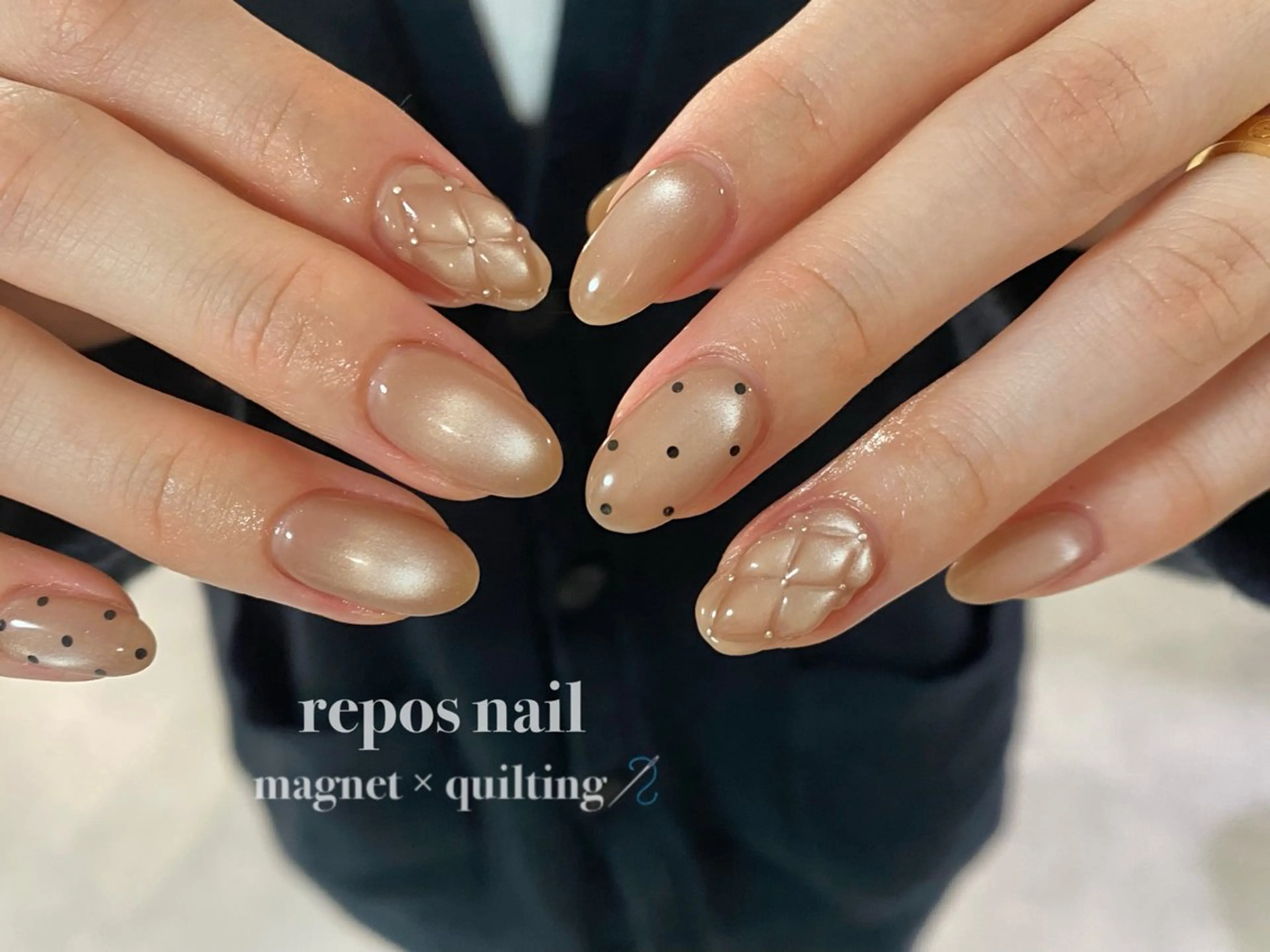ネイル ハンドネイル repos-ルポ- misuzu🌿のネイルデザイン