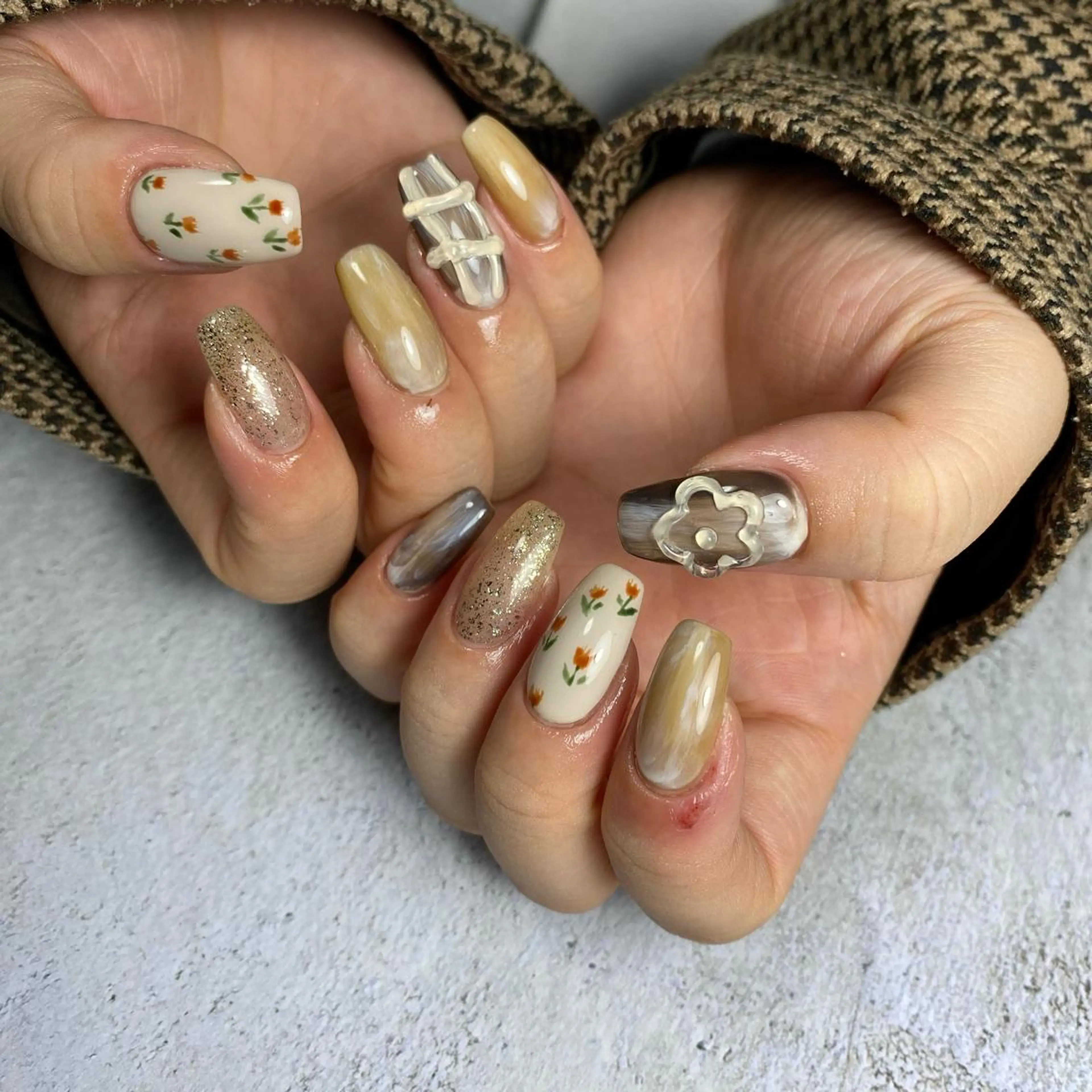 ネイル ハンドネイル ☺︎ NOZOMI☺︎のネイルデザイン