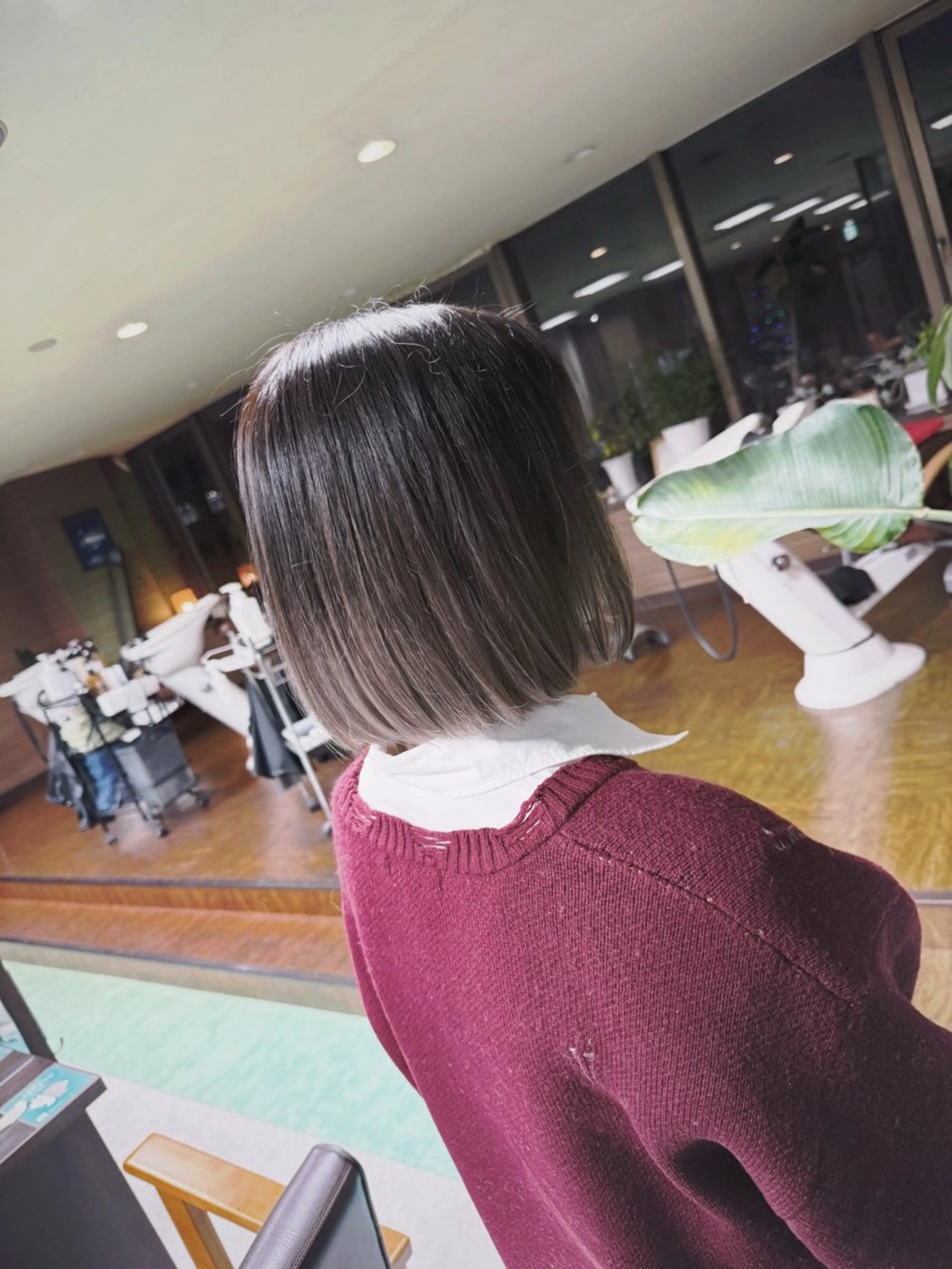 カラー グラデーションカラー ボブ ヘアカラー 土居 正季のヘアスタイル