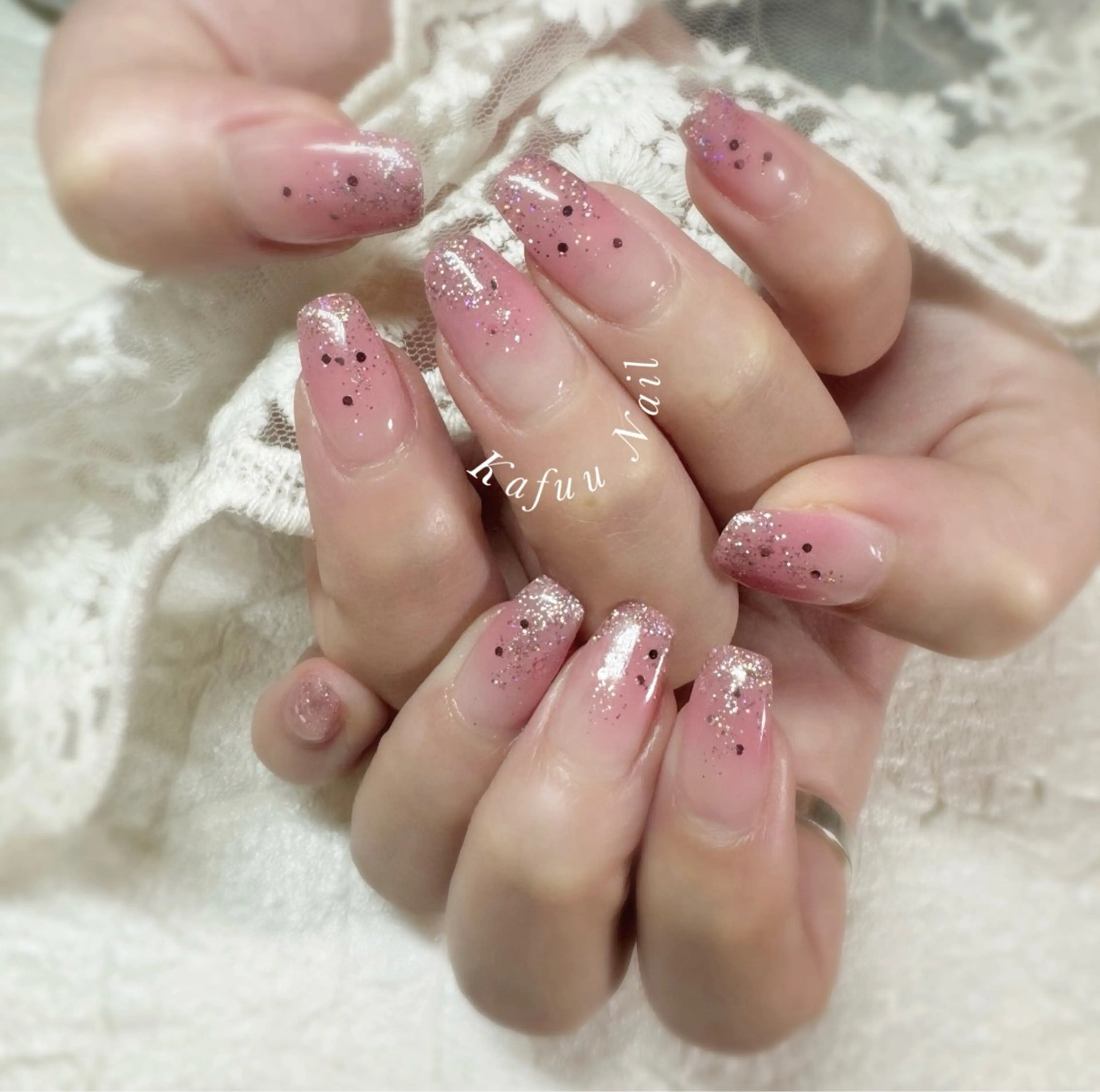 セミロング Kafuu Nailのネイルデザイン