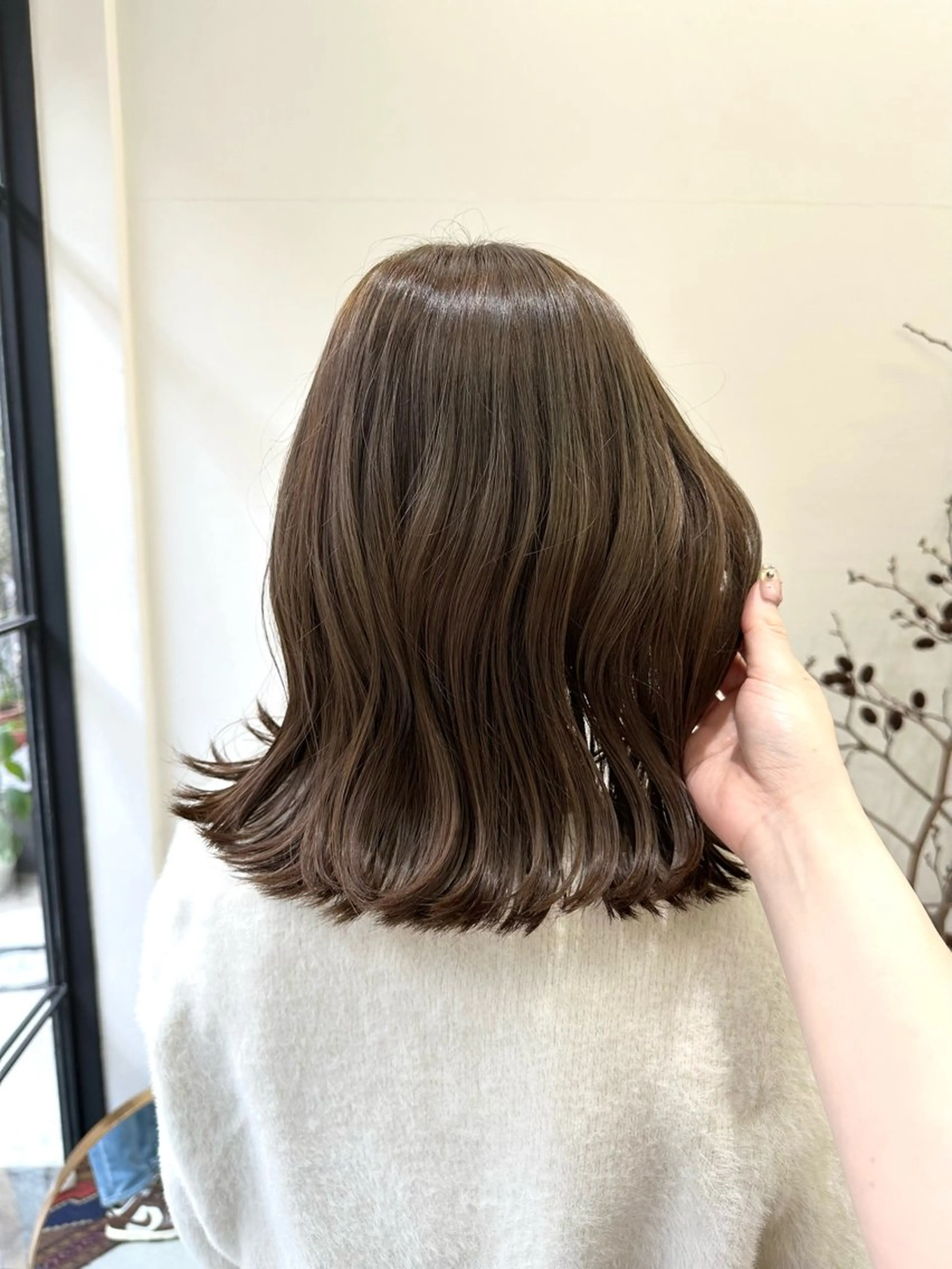 【2回目限定🍑】ブリーチなしWカラー+艶トリートメント🪄💞の写真