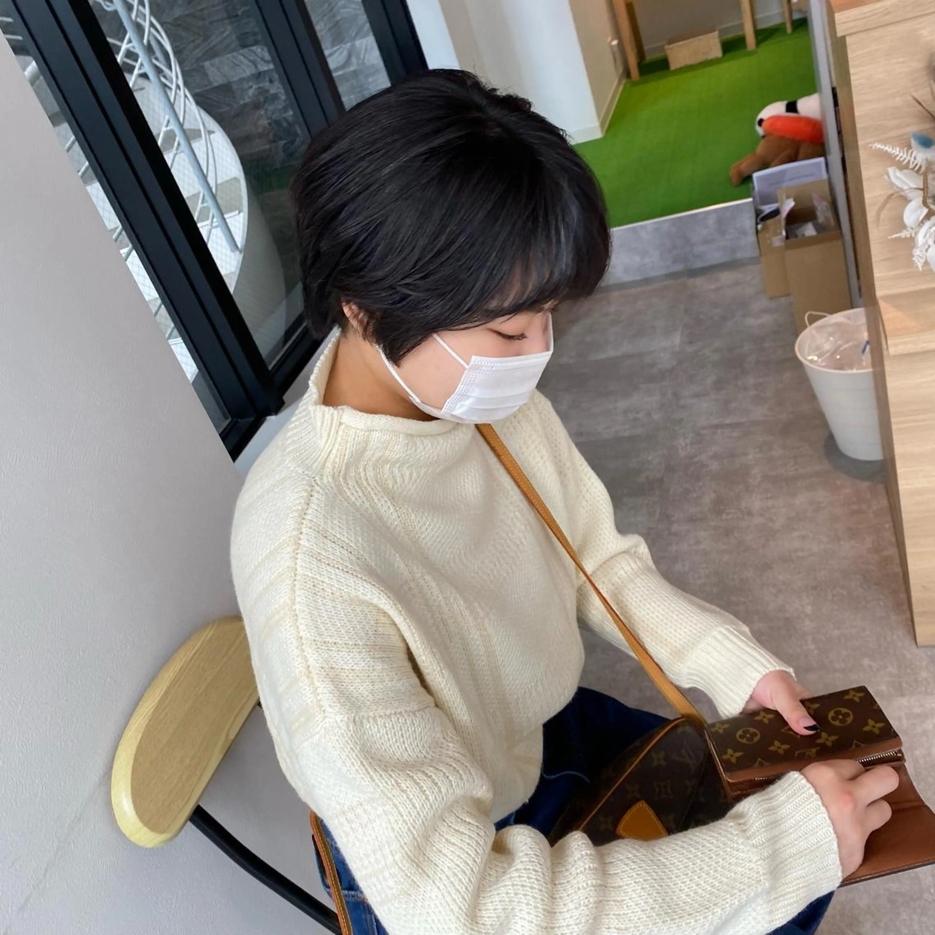 ショート ショートヘア オスズ 🎀´-のヘアスタイル