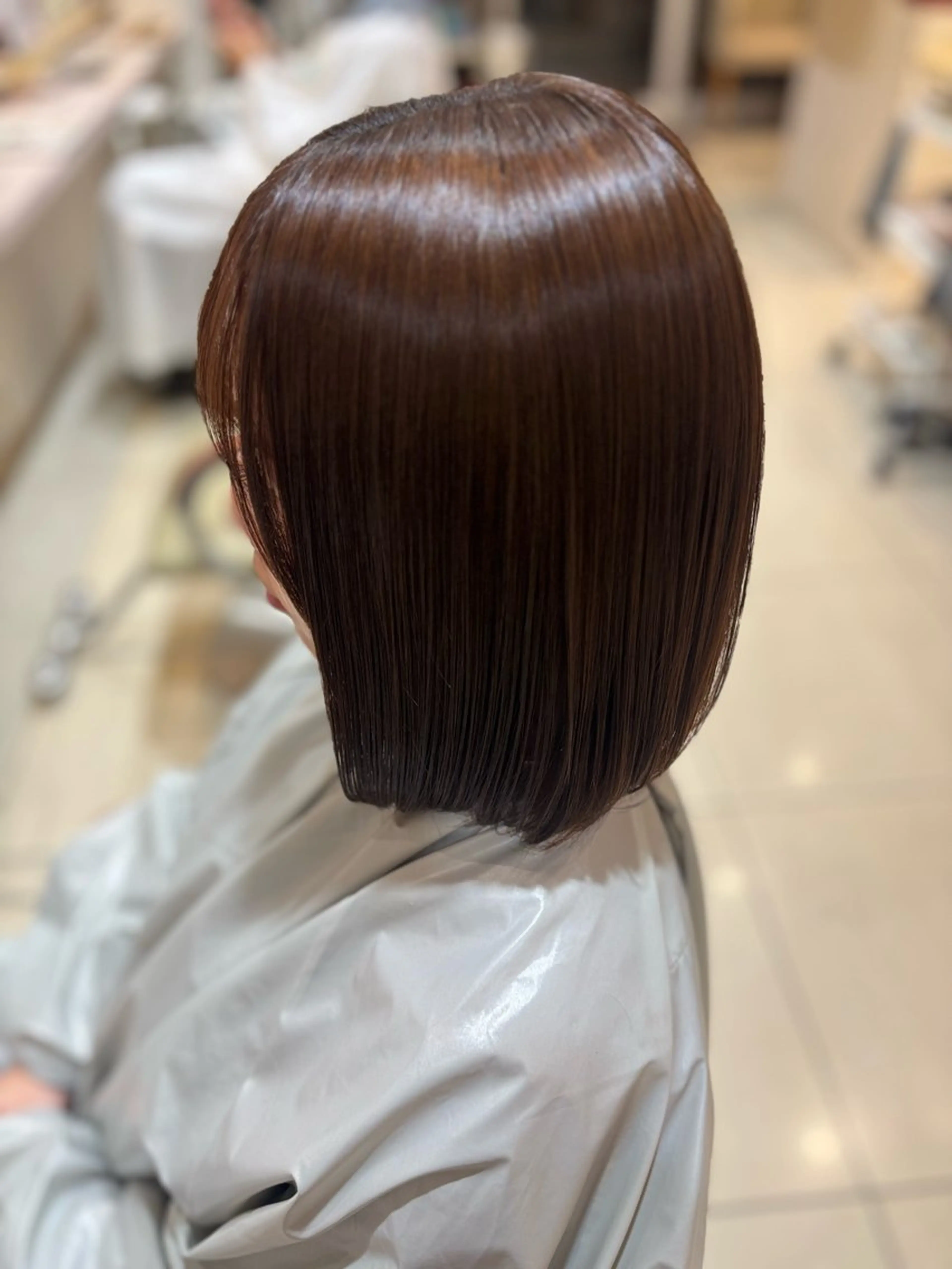 ミディアム 川島 梨菜🌹のヘアスタイル