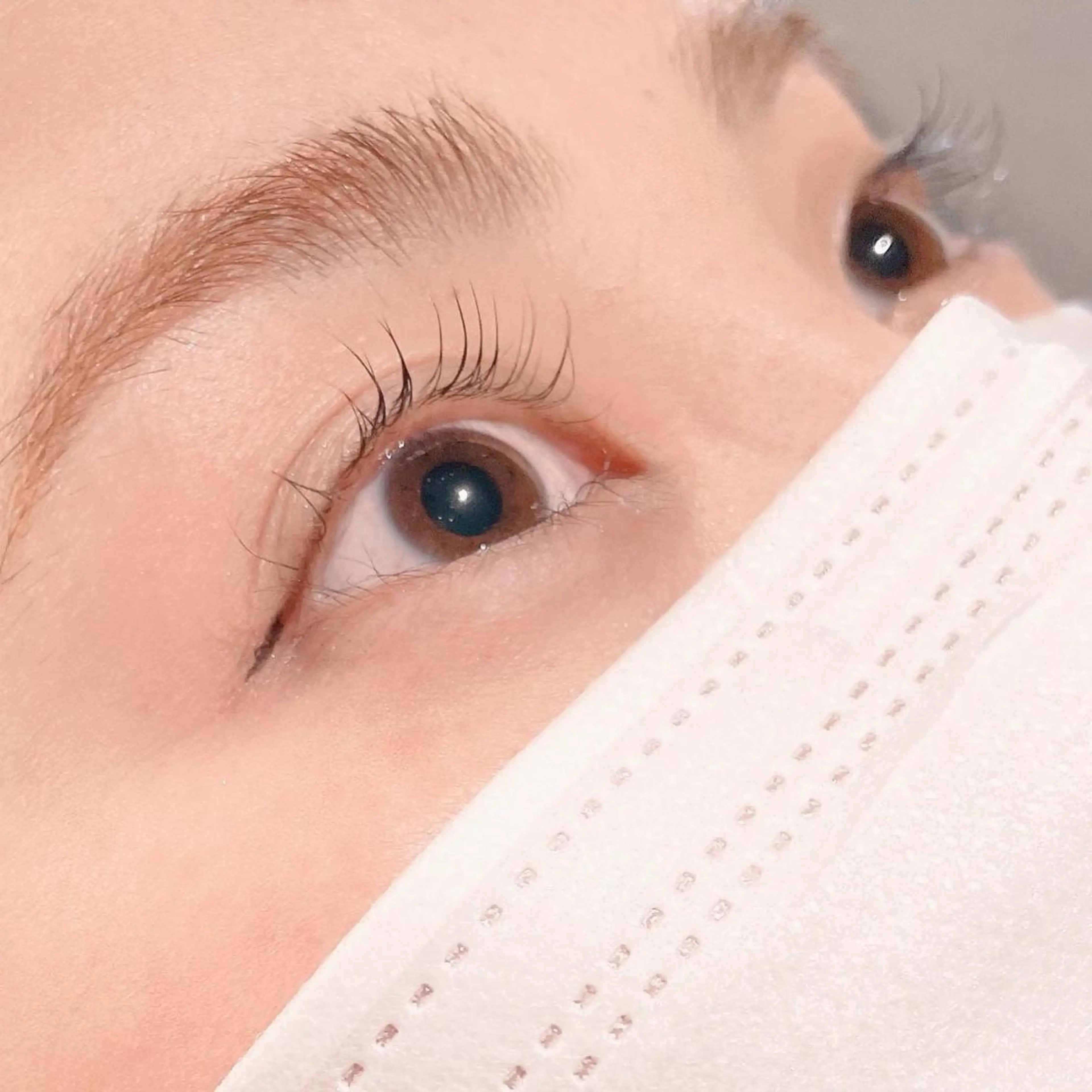 ミディアム カラー パーマ ヘアアレンジ メンズ キッズ マツエク・マツパ ミディアムパーマ メンズパーマ パリジェンヌラッシュリフト まつげパーマ 一重×まつ毛パーマ sara 荒井店のヘアスタイル