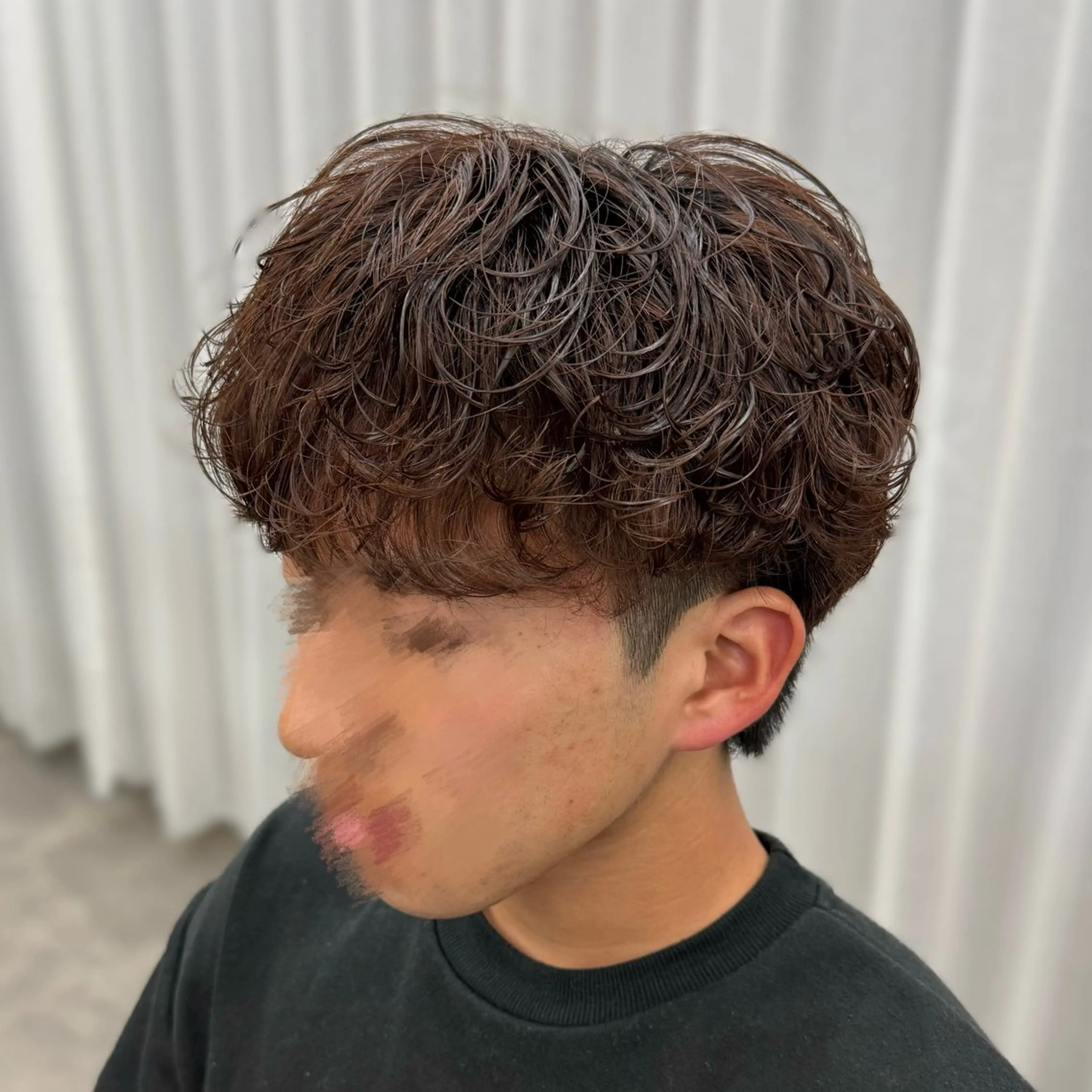 パーマ メンズ メンズパーマ スパイラルパーマ カット パーマ  楓🍁COQU ✂︎men's限定のヘアスタイル