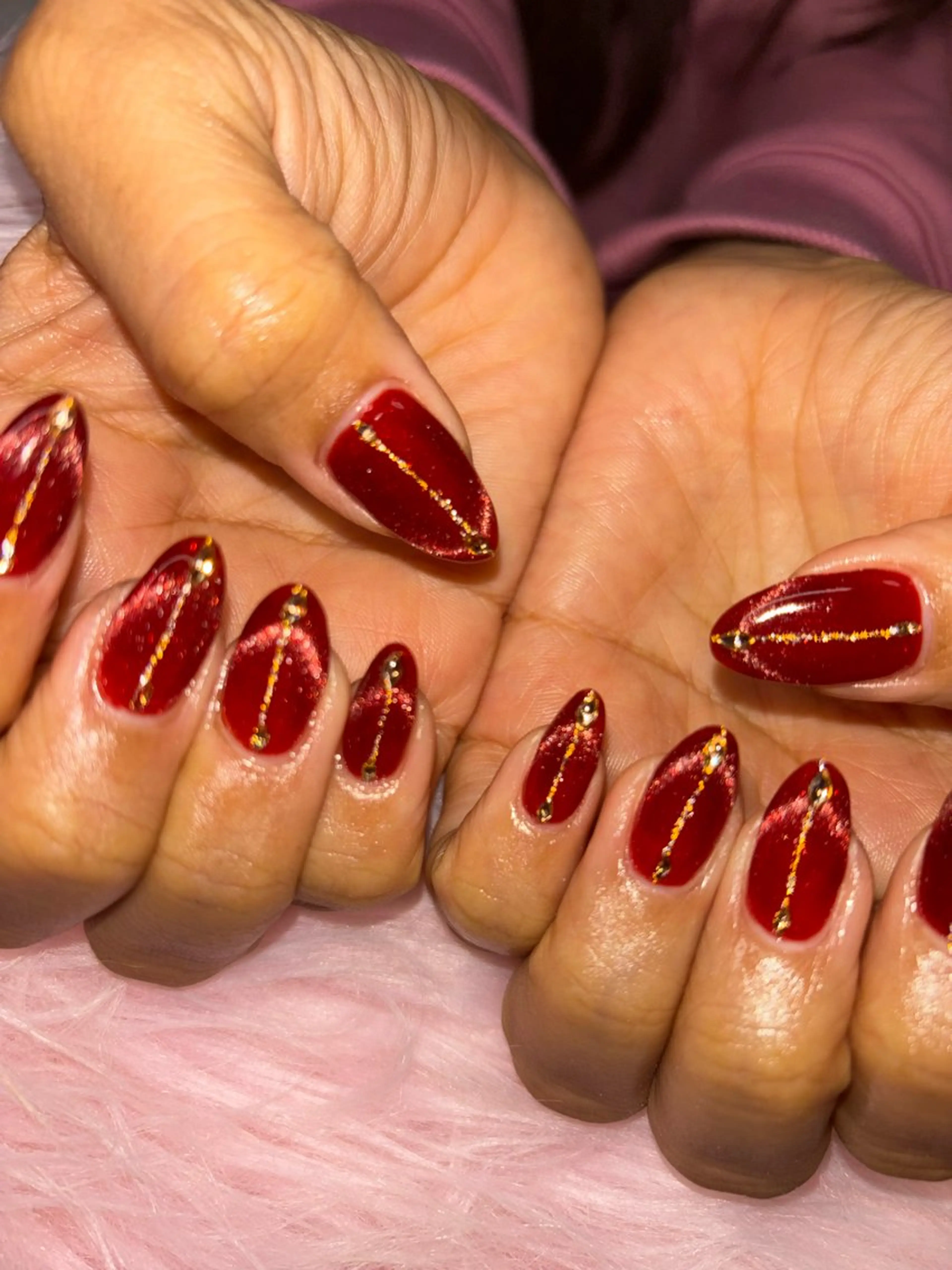 ネイル rukianail 新里のネイルデザイン