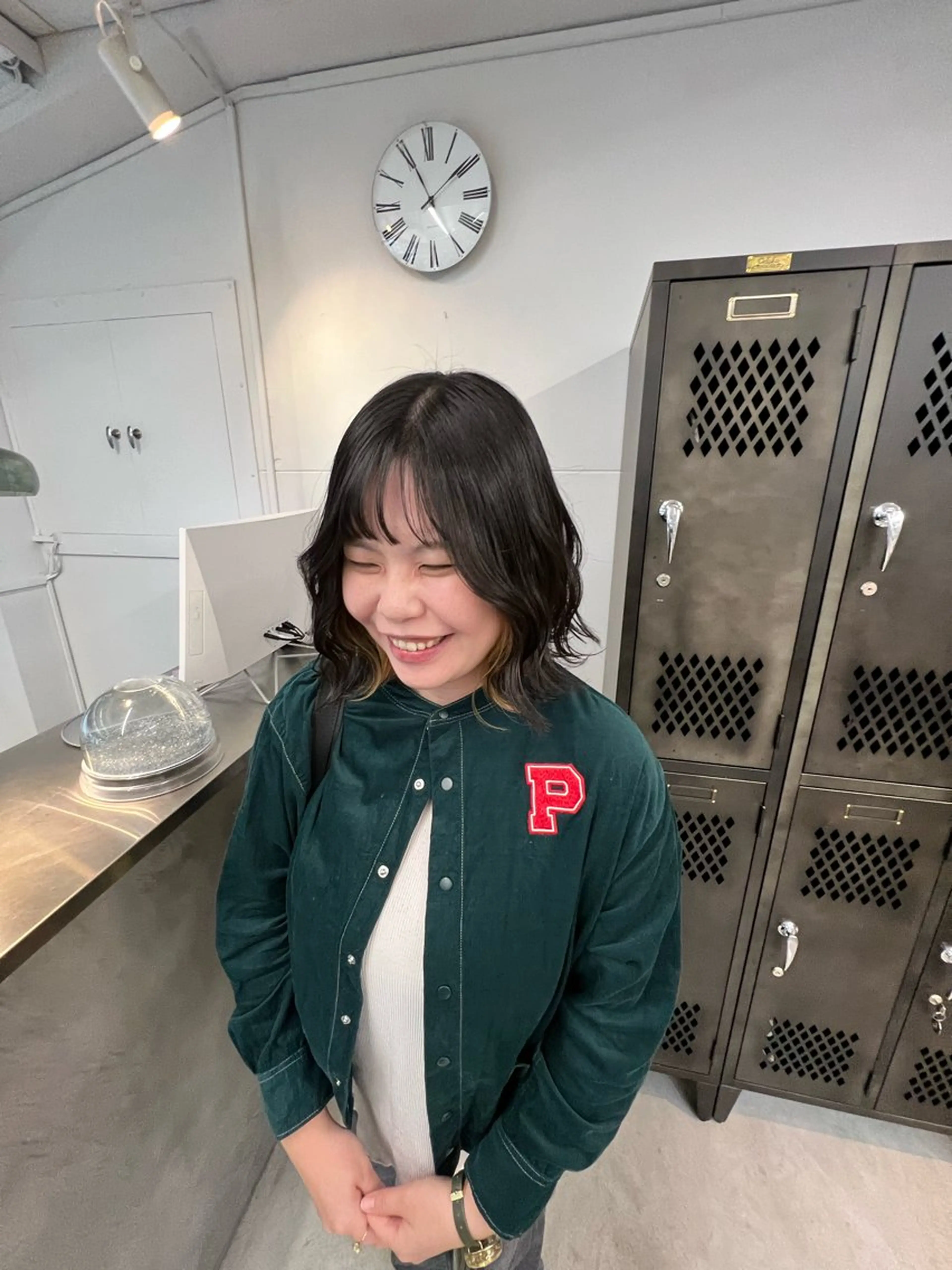 ミディアム INORI @de2poのヘアスタイル