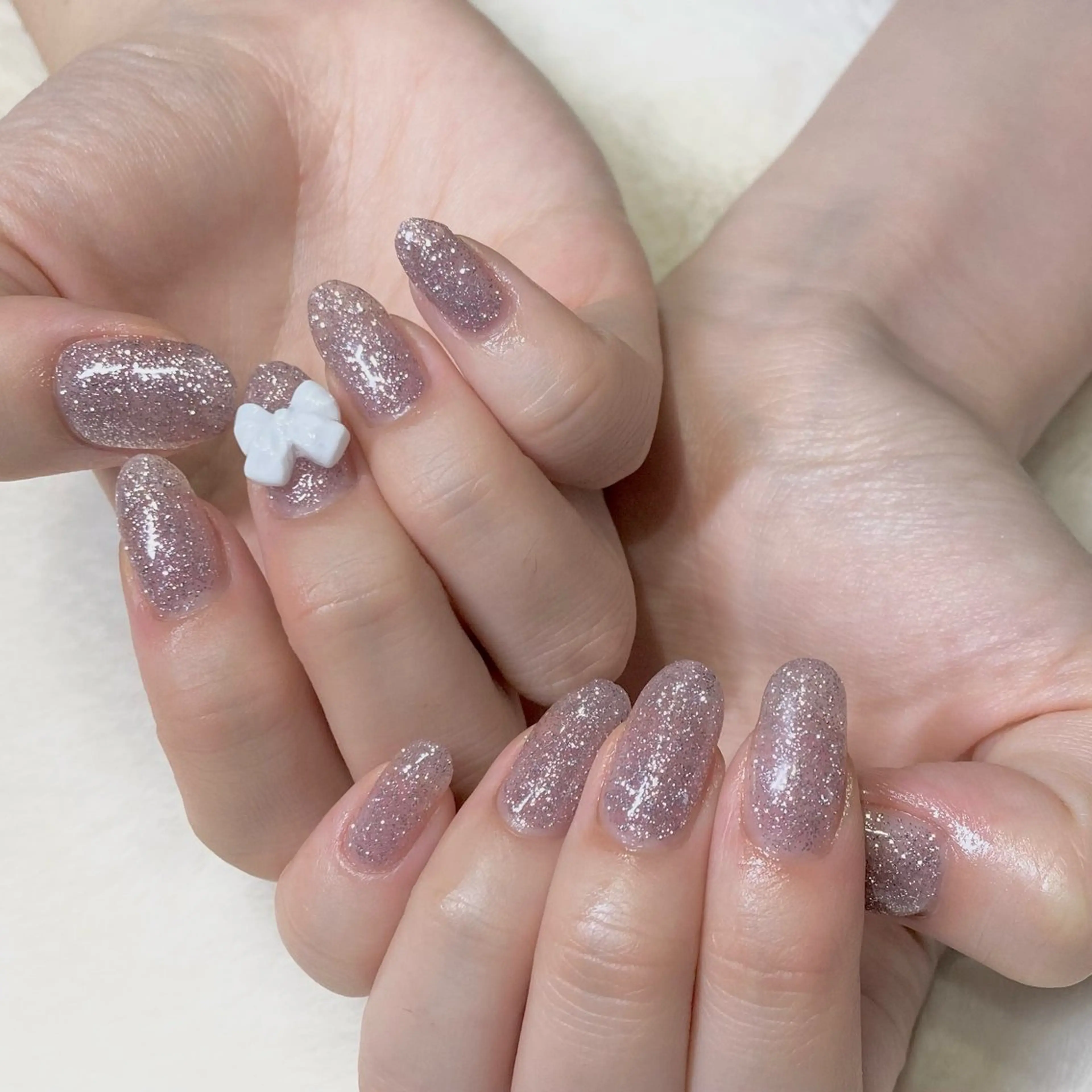 【練習モデル】オフ有りワンカラー・ラメグラの写真