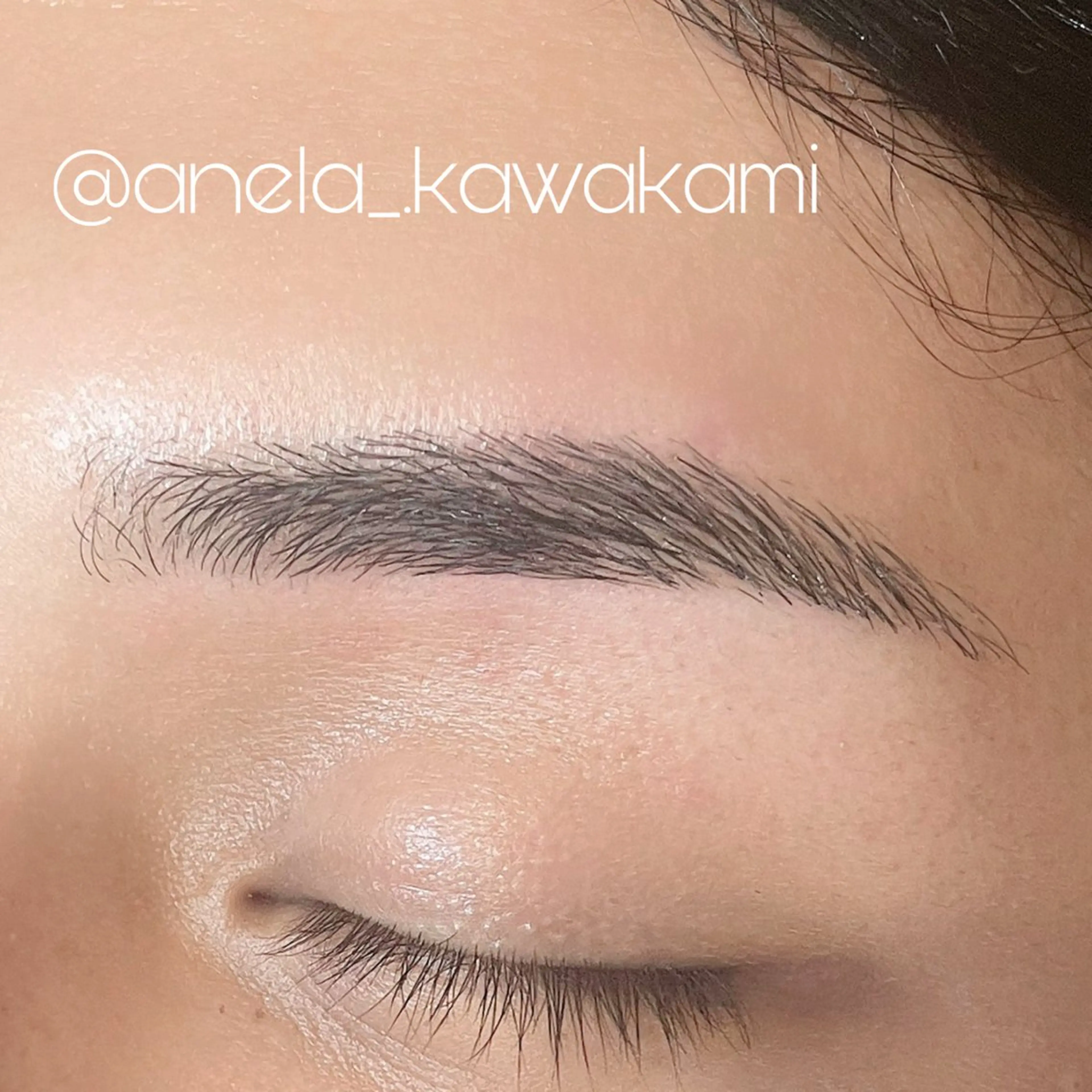 アイブロウ メンズアイブロウ 🫧kawakami ANELA 東口店のマツエク・マツパデザイン