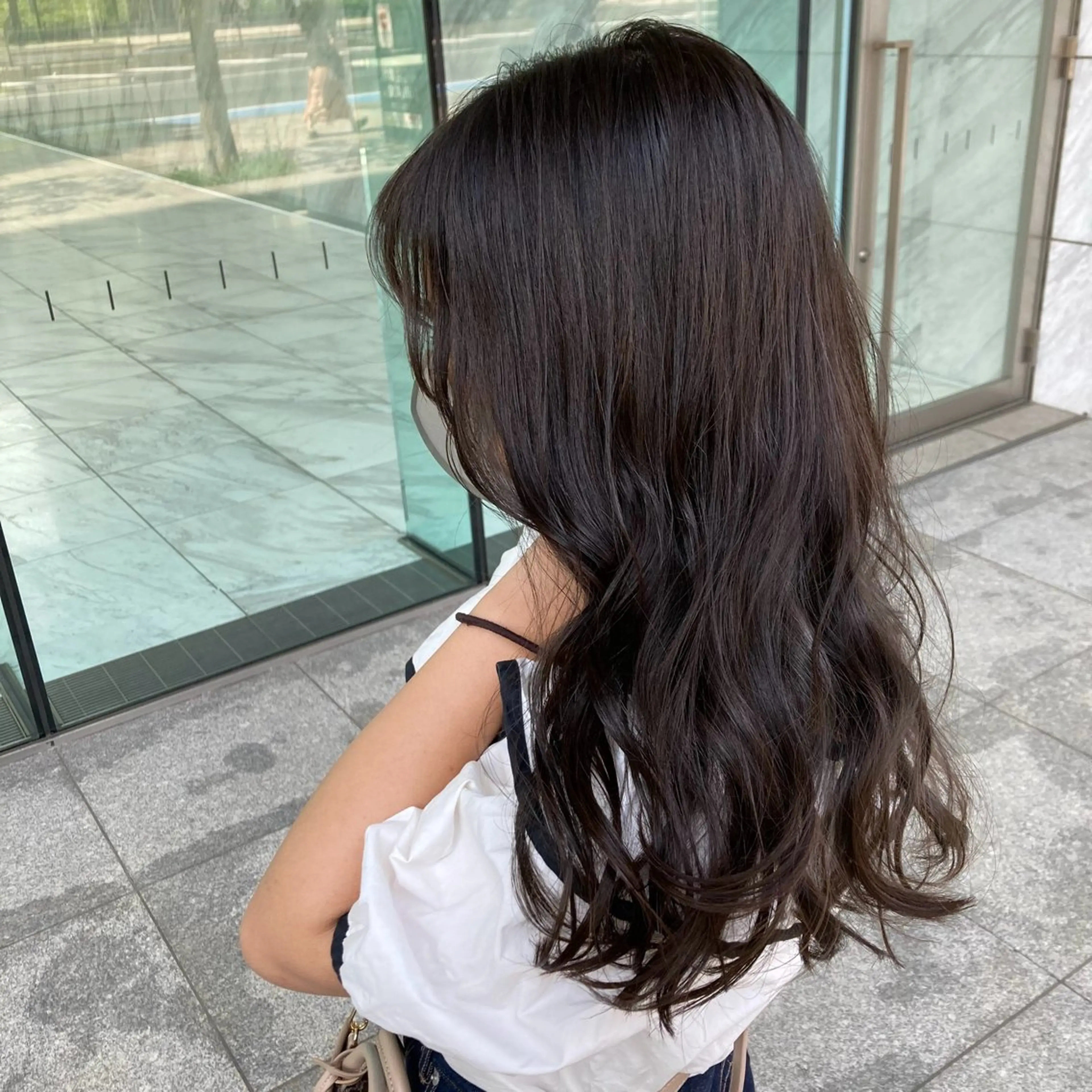 カラー 💖ブリーチなし透明 感💖ASAHIのヘアスタイル