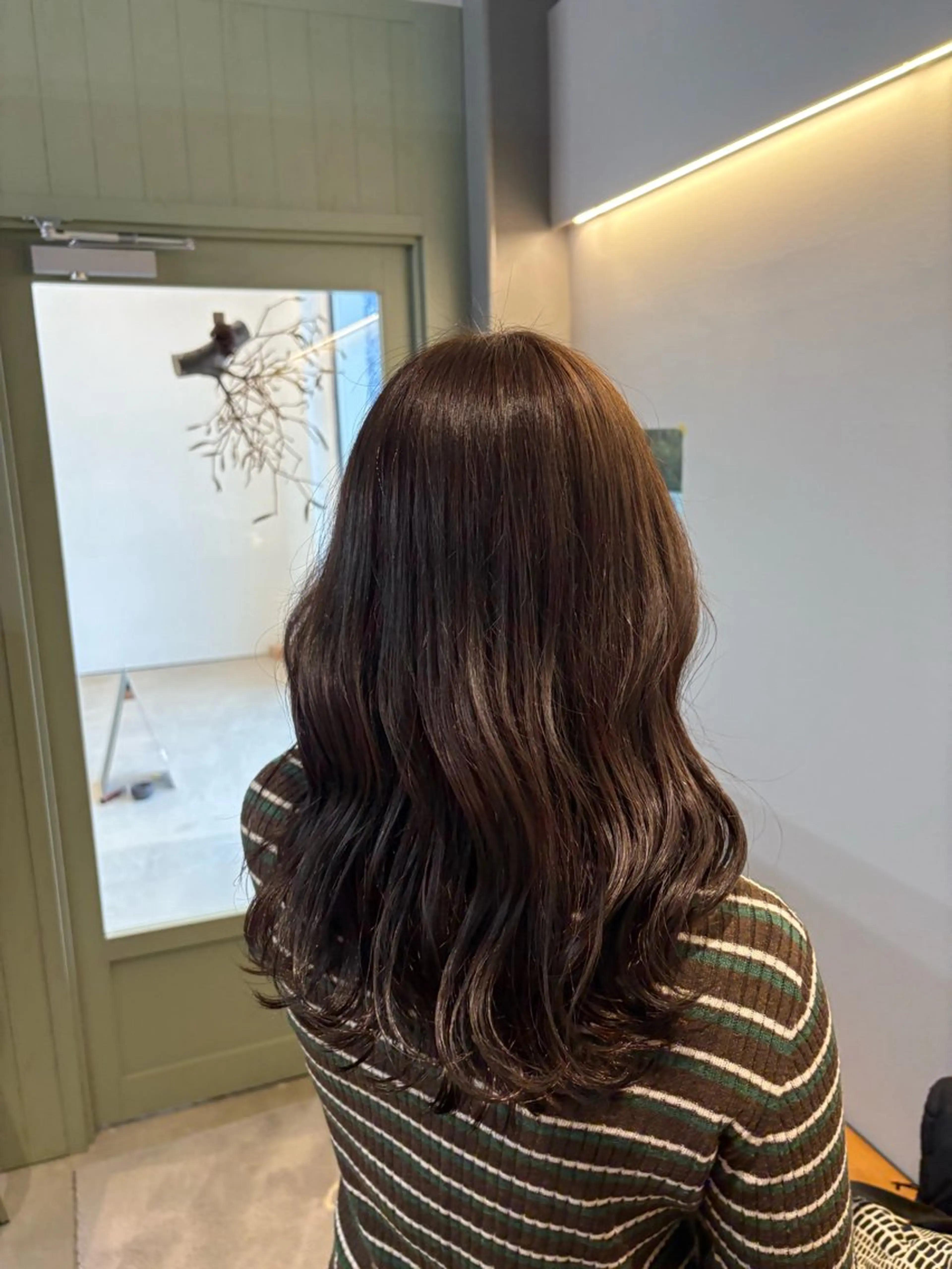 カラー ブラウンカラー 透明感カラー ヘアカラー トリートメント 上野 桜果のヘアスタイル