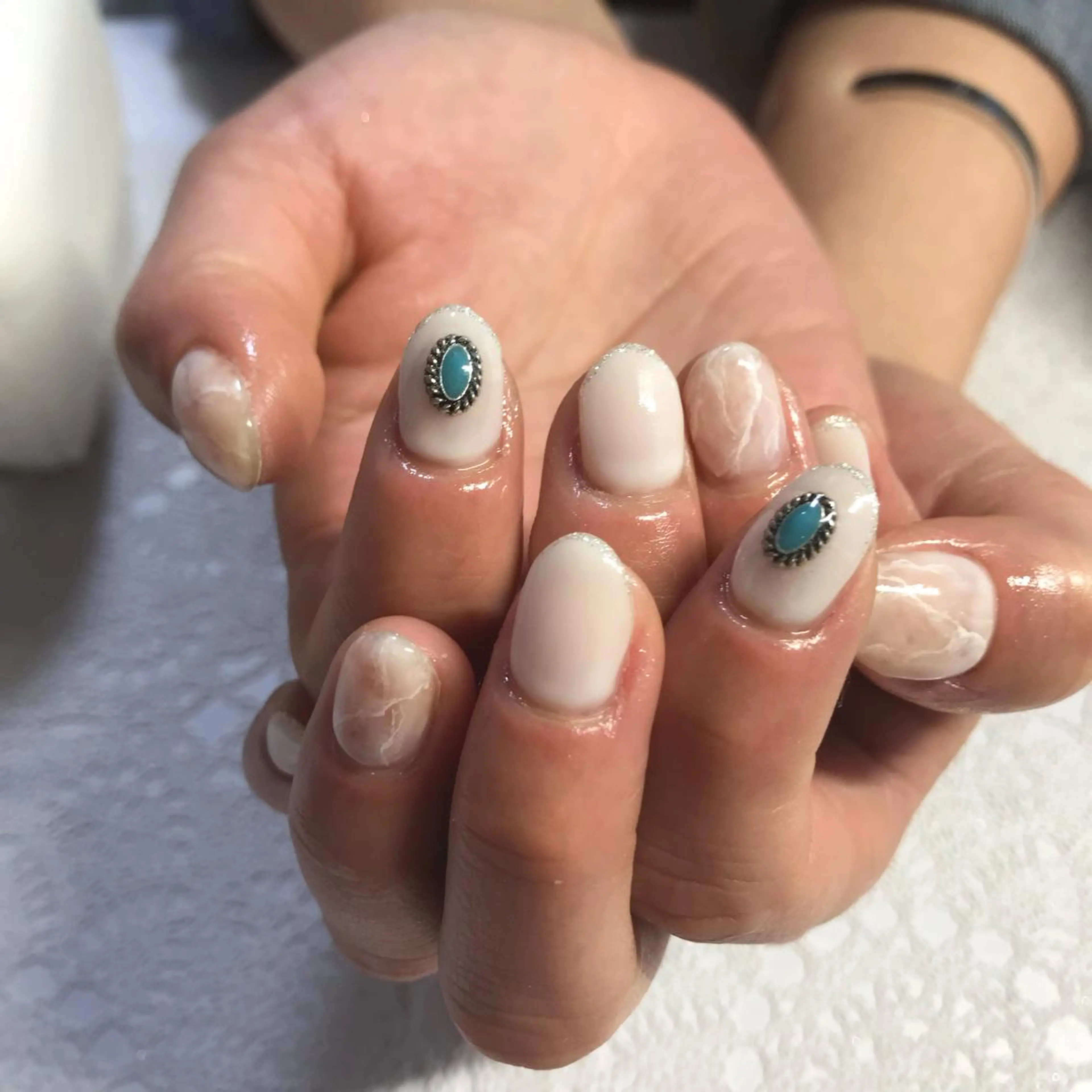 ネイル ハンドネイル フットネイル 菊地 里沙のネイルデザイン