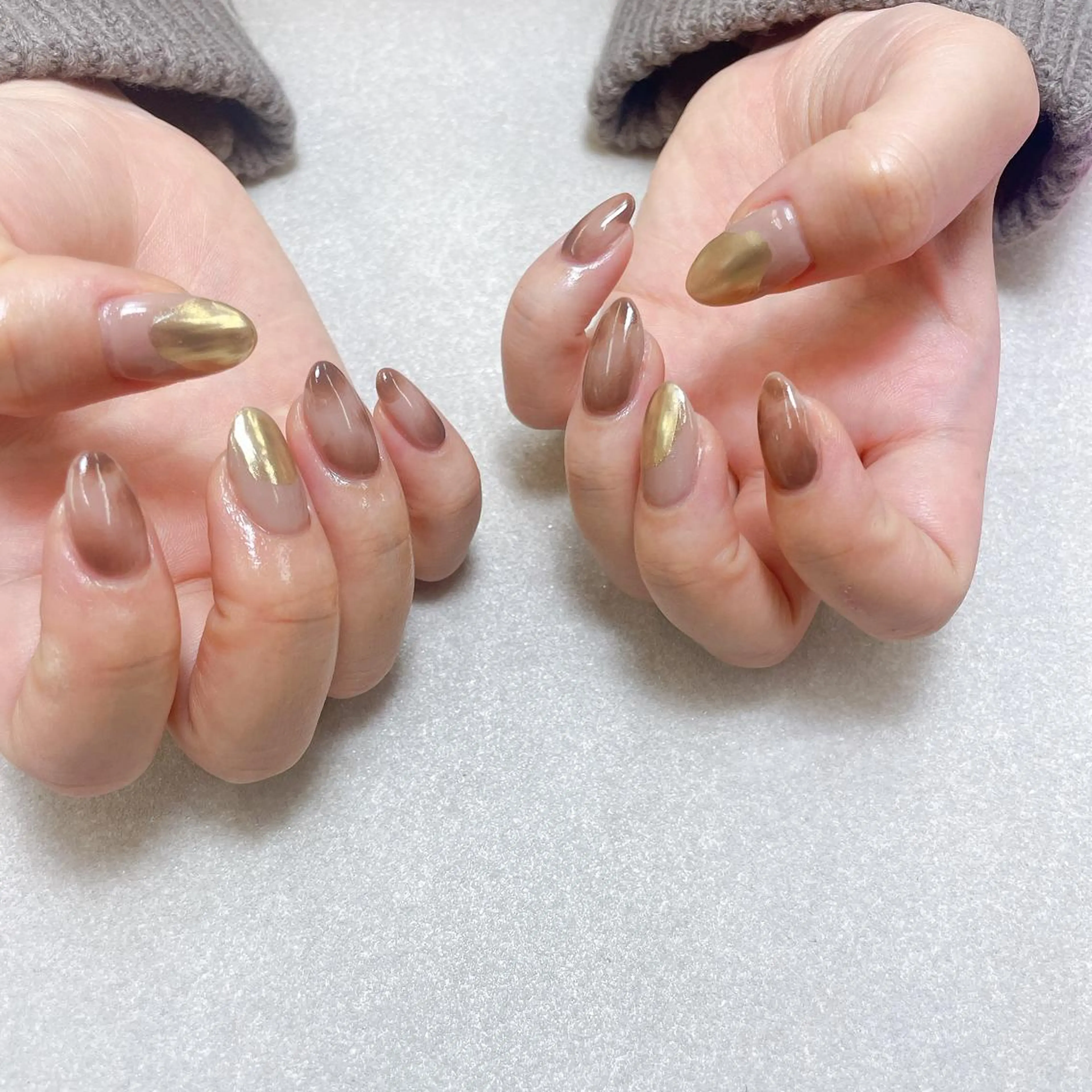 ネイル ハンドネイル A85G ayakoのネイルデザイン