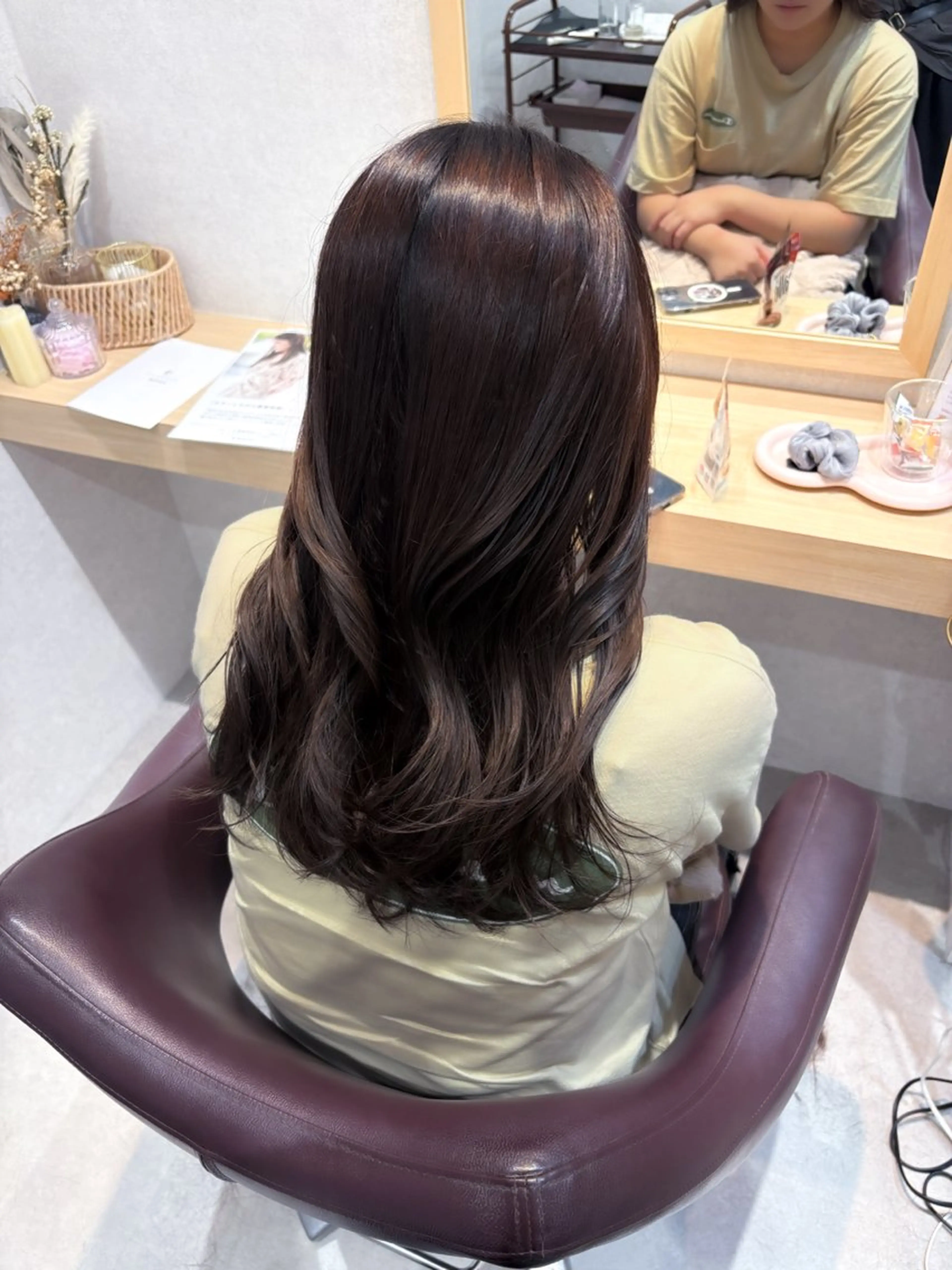 ロング カラー ヘアカラー トリートメント 透明感/チョコカラー 💍TAMA💍のヘアスタイル