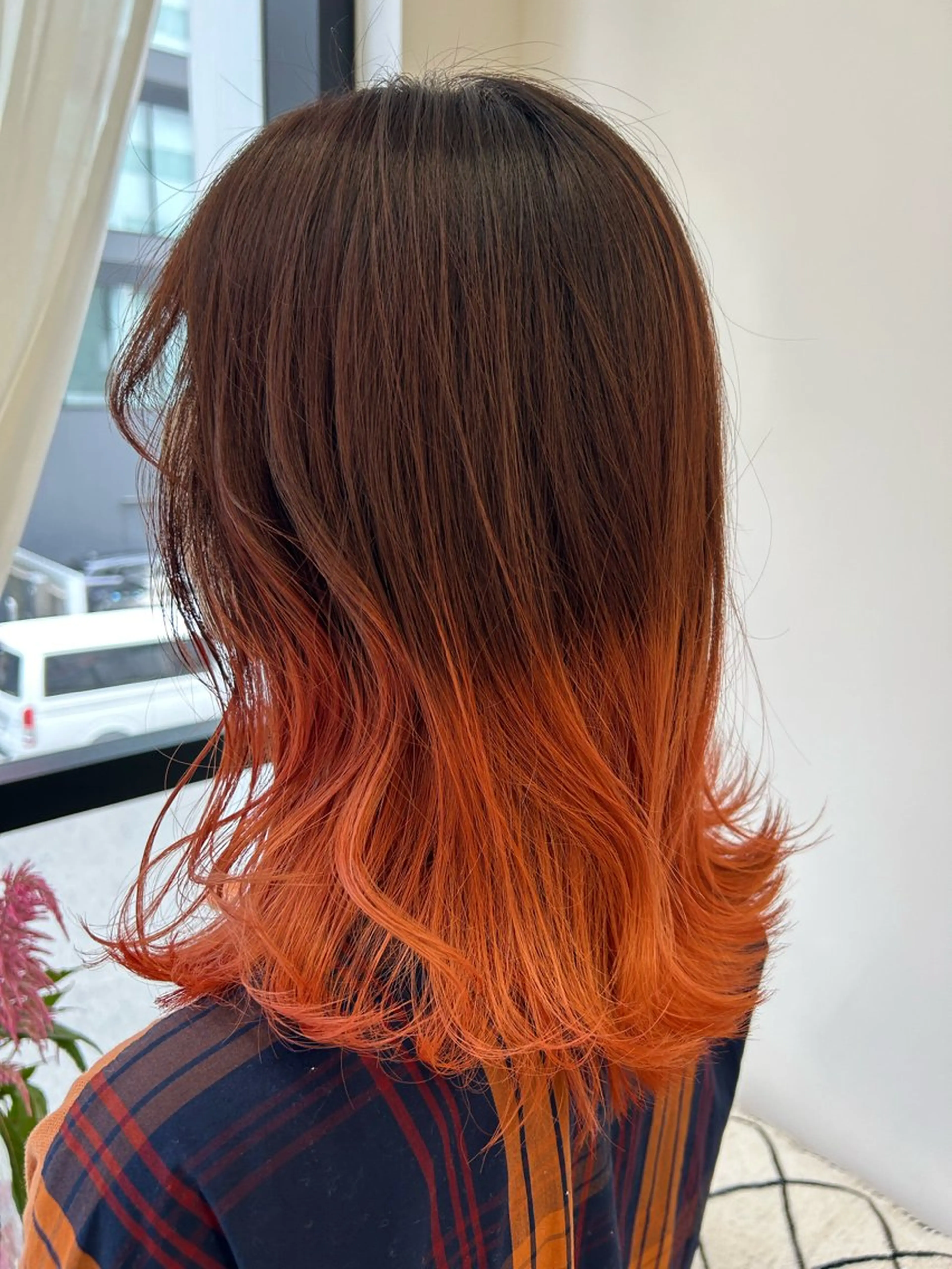 セミロング カット ヘアカラー トリートメント 名古屋/久屋大通 /不破新のヘアスタイル