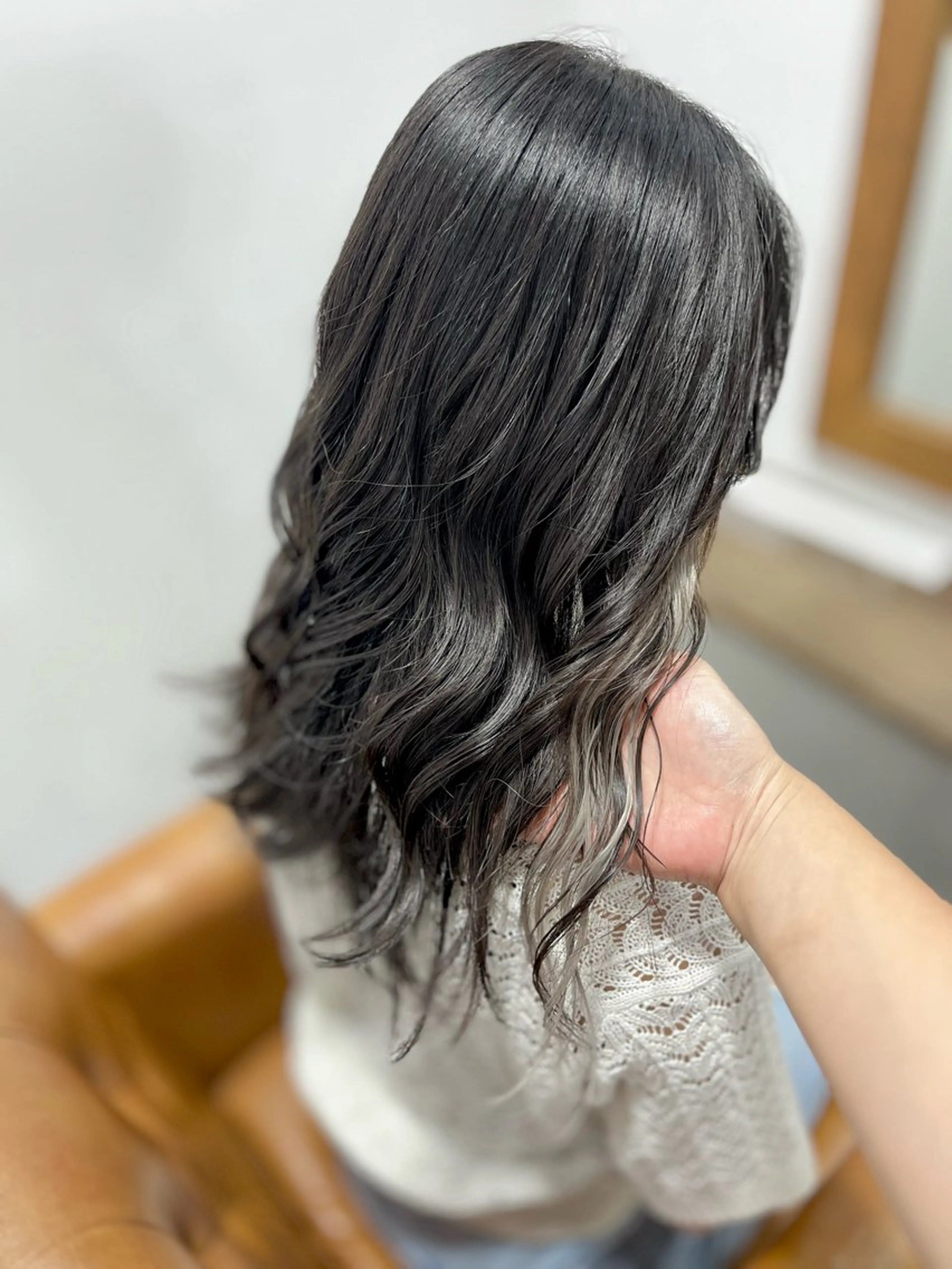 ロング olino【西田辺】 KAORIのヘアスタイル