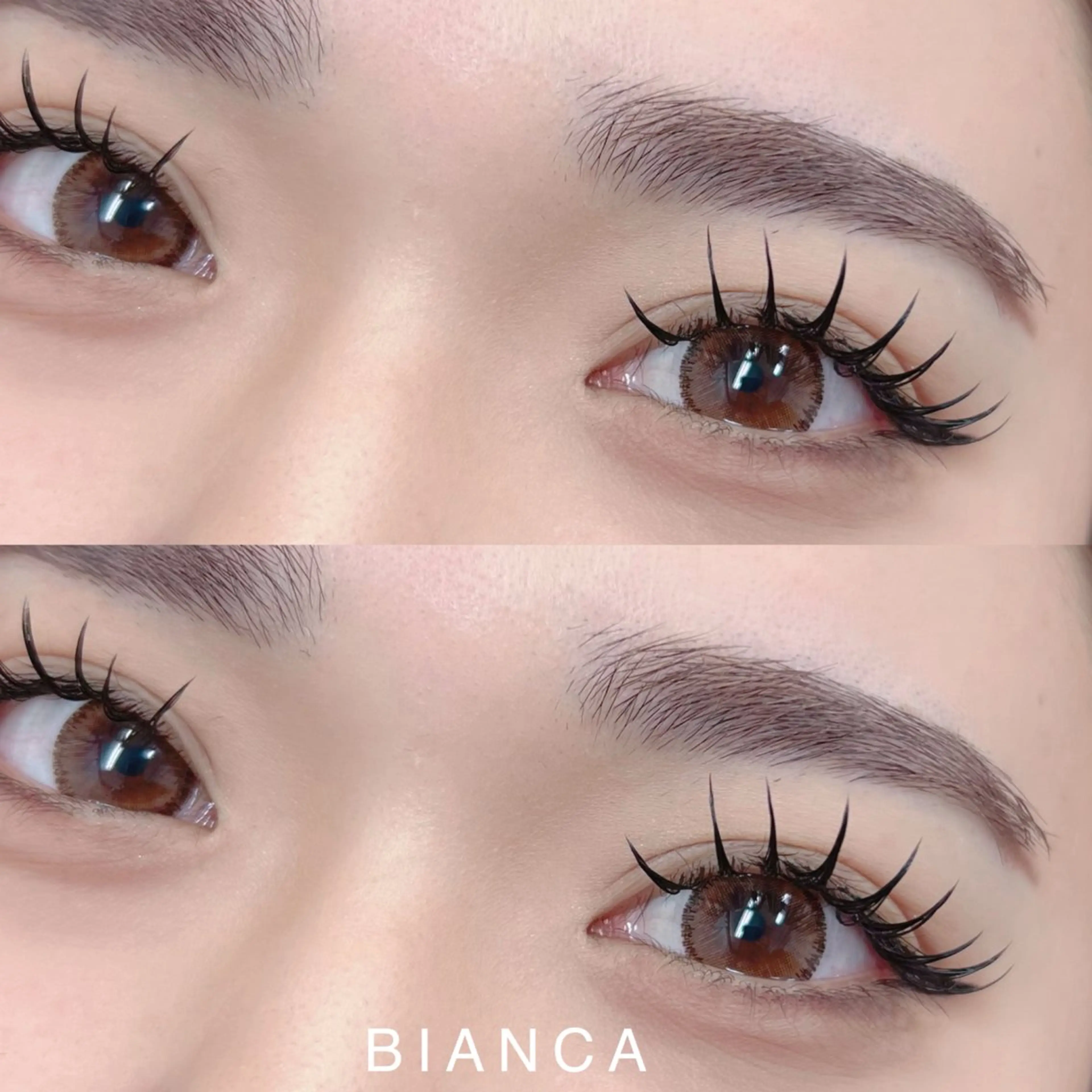 マツエク・マツパ マツエク Moe/韓国風/ 束感/キュート❤︎の眉毛・アイブロウイメージ