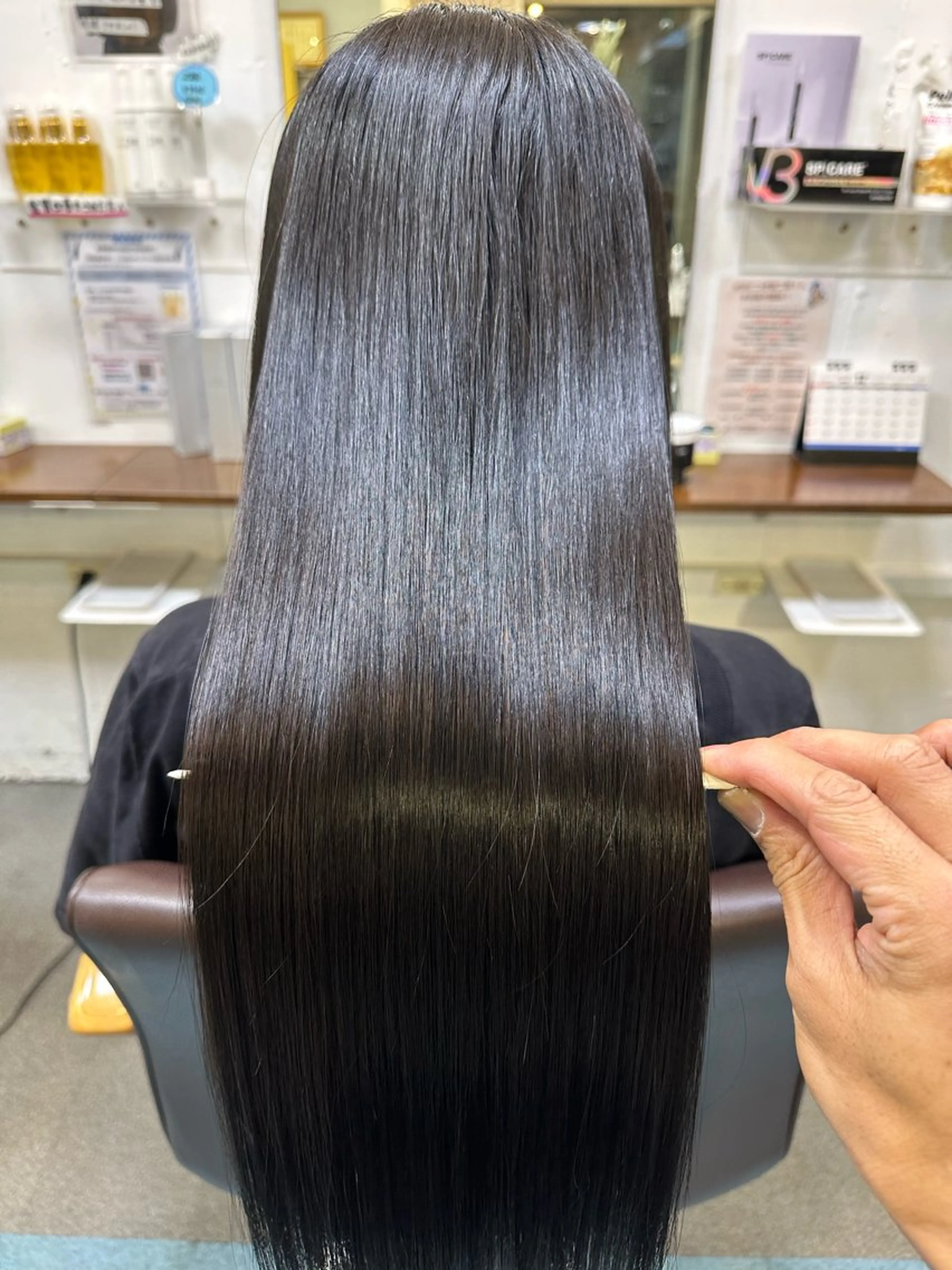 ロング 髪質改善 カット トリートメント 【髪質改善】に特化 オリーブオイルクラブのヘアスタイル