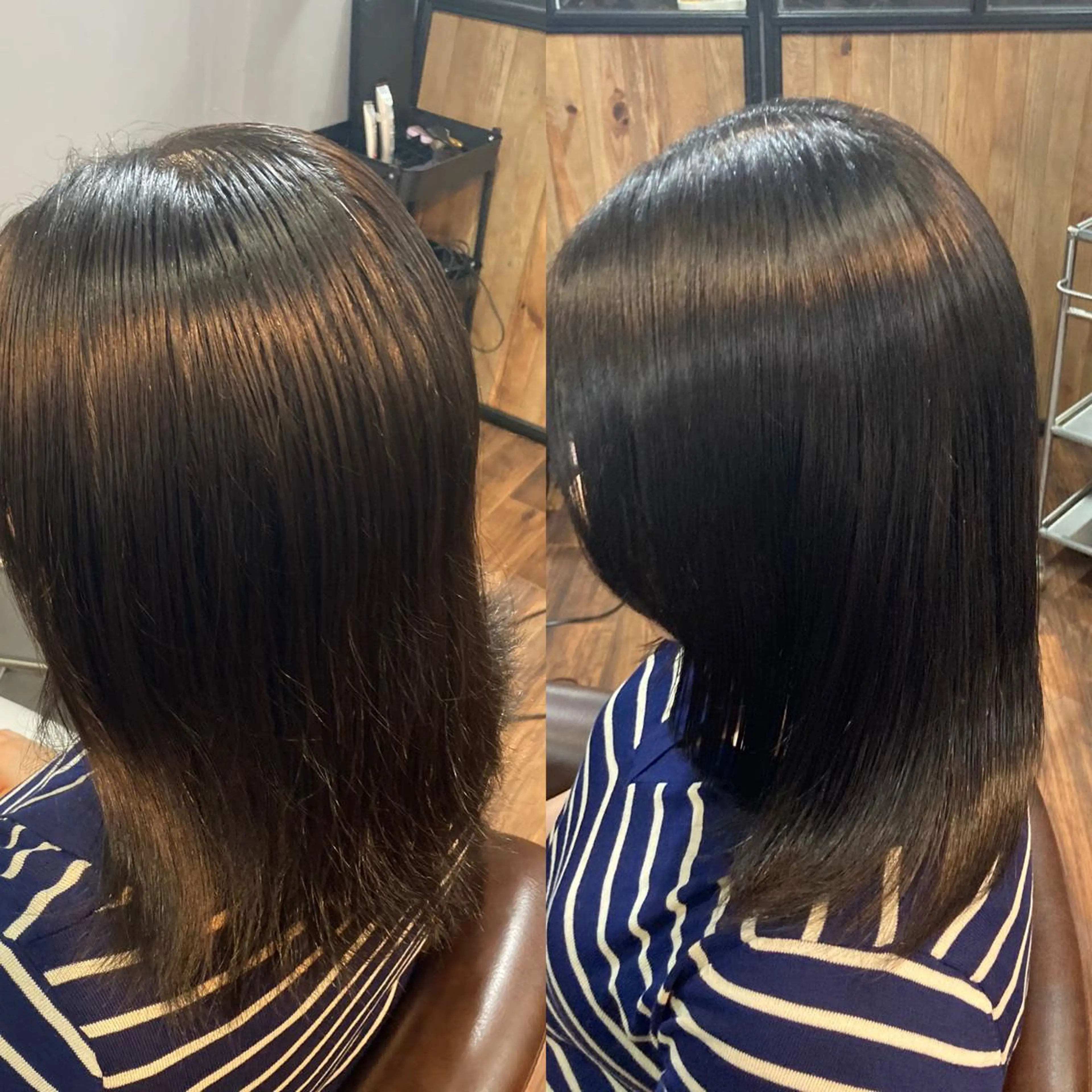 ミディアム ミディアムパーマ ボブ くせ毛 髪質改善 縮毛矯正 縮毛矯正 トリートメント FUGO原宿【代表】 髪質改善/イイヌマのヘアスタイル