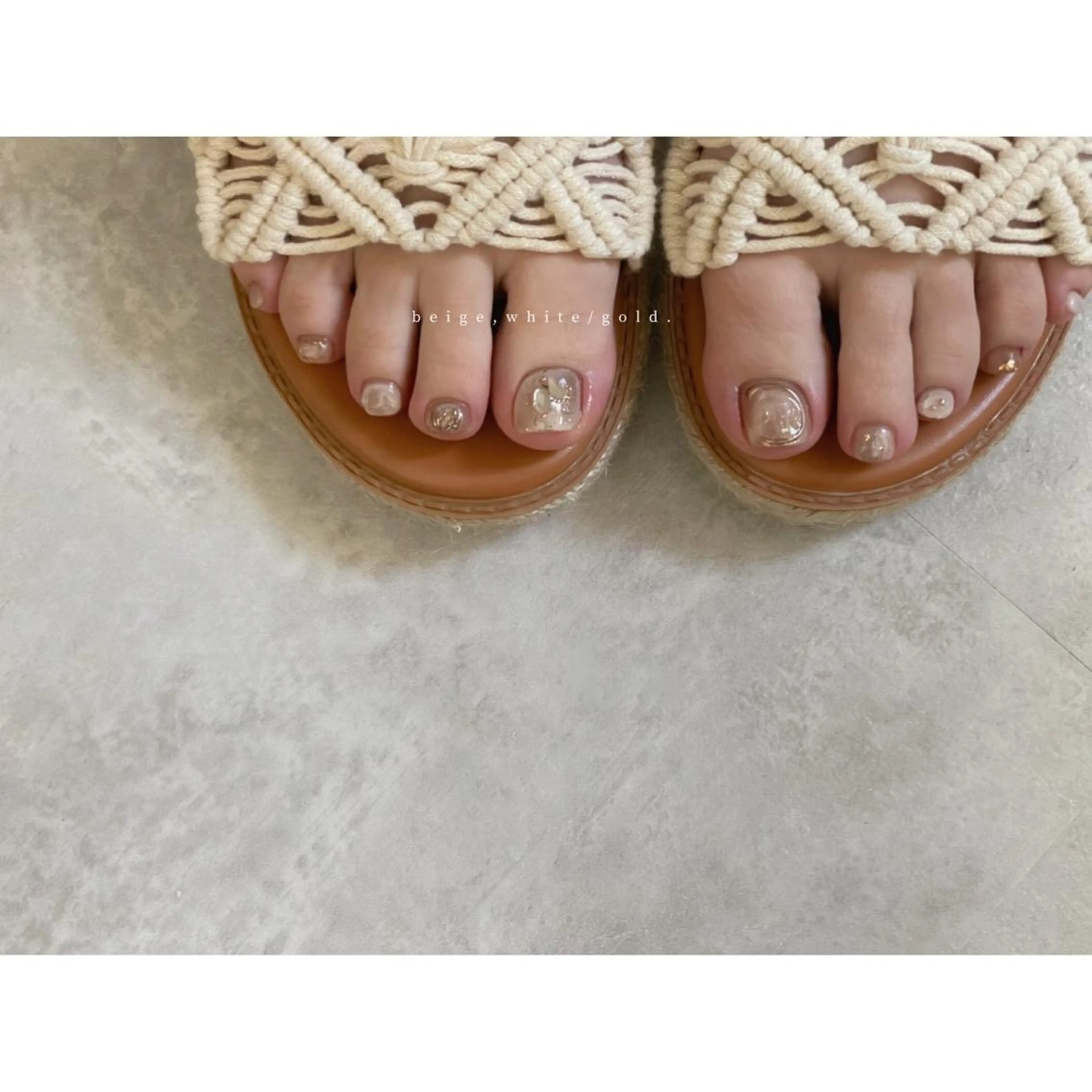 ネイル アートネイル フットネイル フレンチネイル 氷ネイル・うるうるネイル マグネットネイル フットネイル lacier nailのネイルデザイン