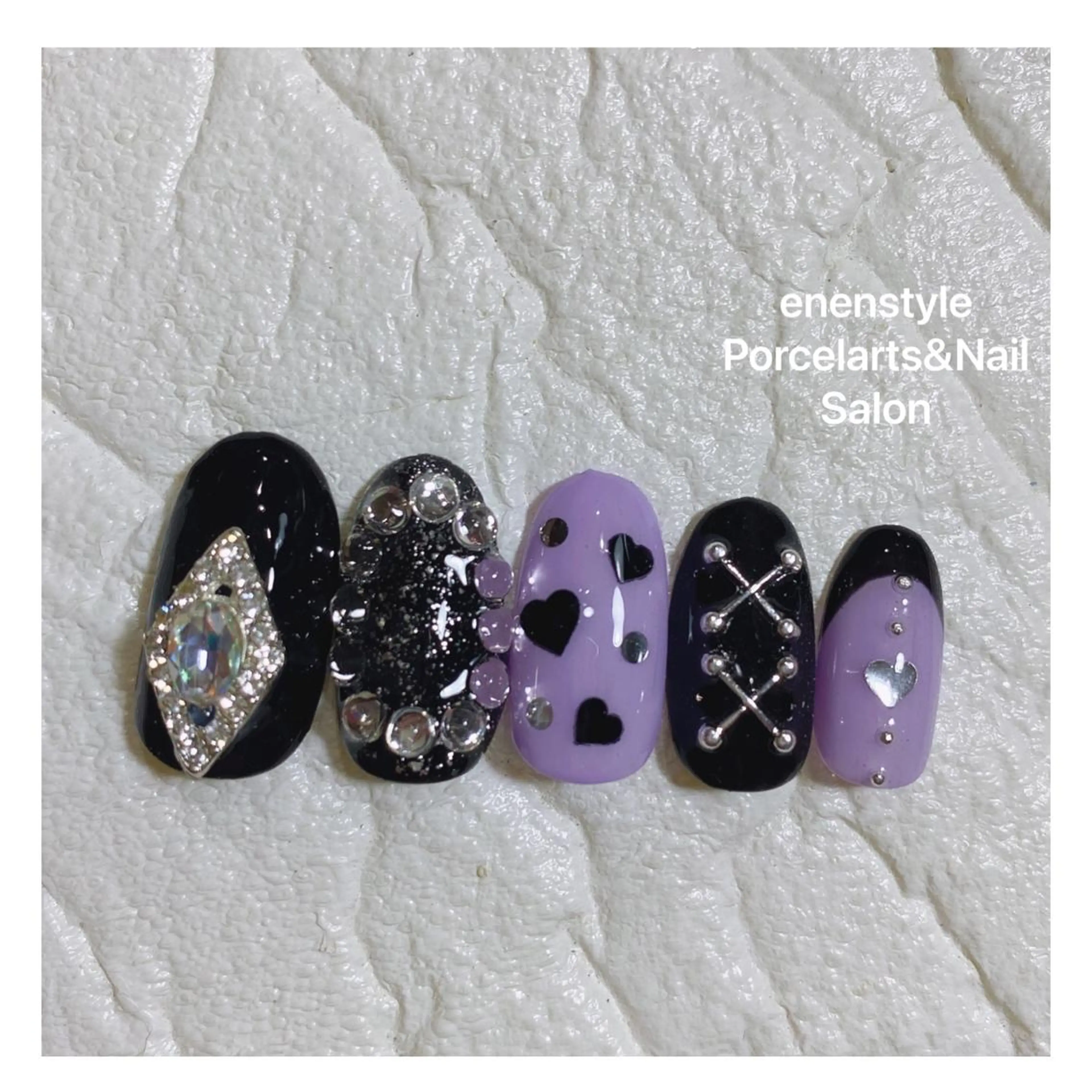 ミディアム ネイル 👑enen style👑のネイルデザイン