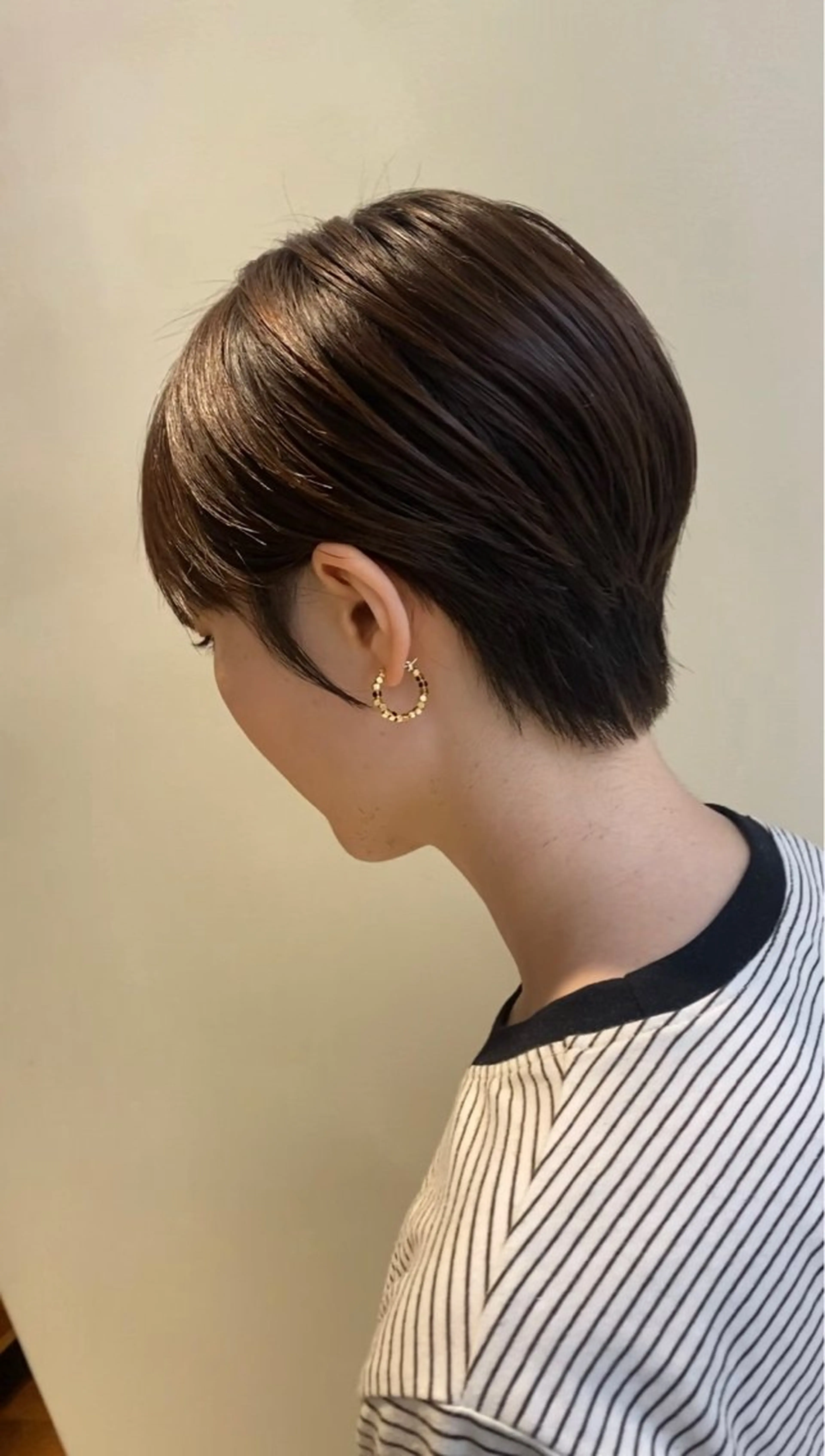 ショート ベリーショート ショートヘア カット パーマ コテ巻き風パーマ✨ かつみのヘアスタイル