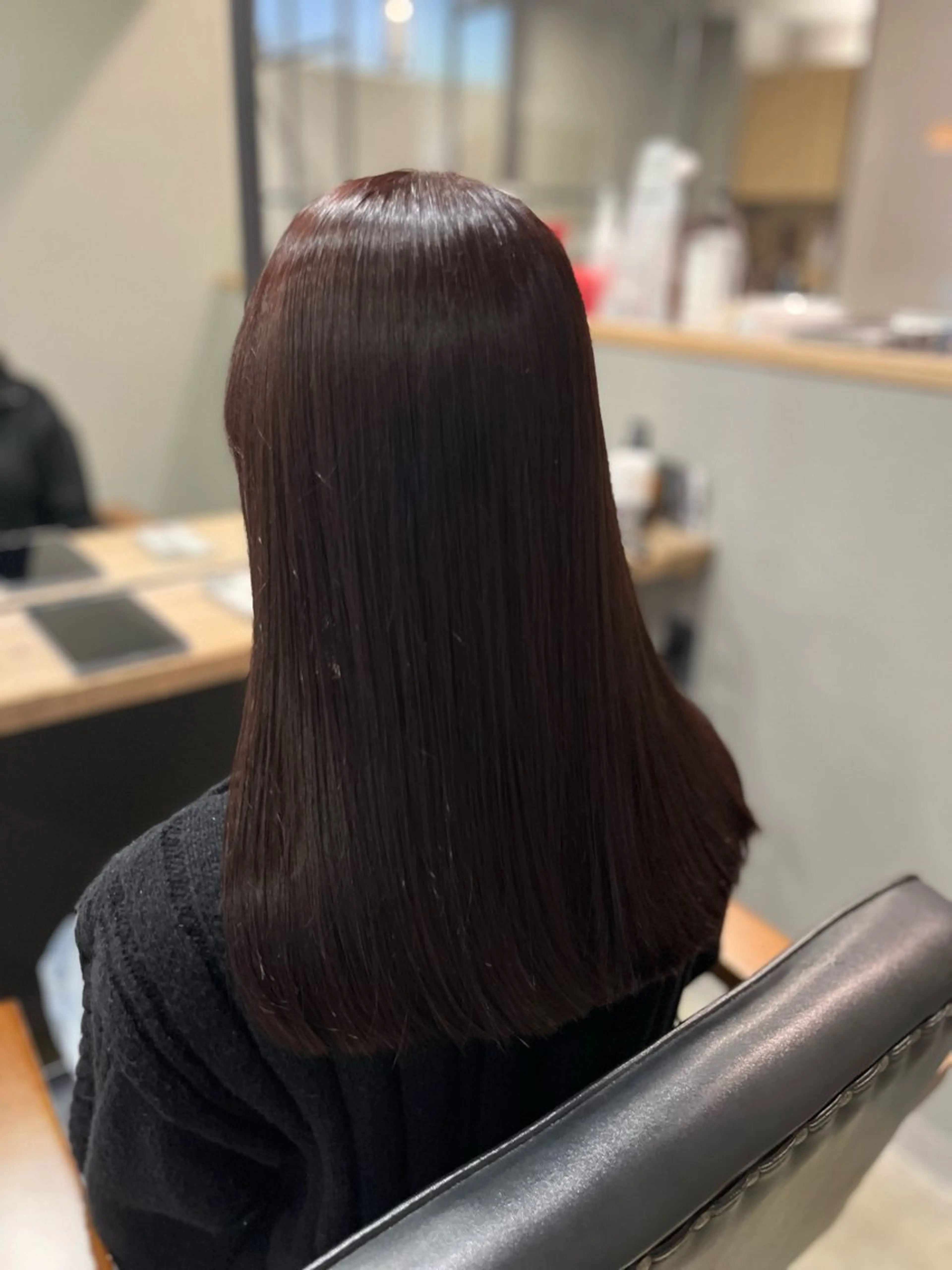 ミディアム ピンクブラウン ひかる 🌀のヘアスタイル