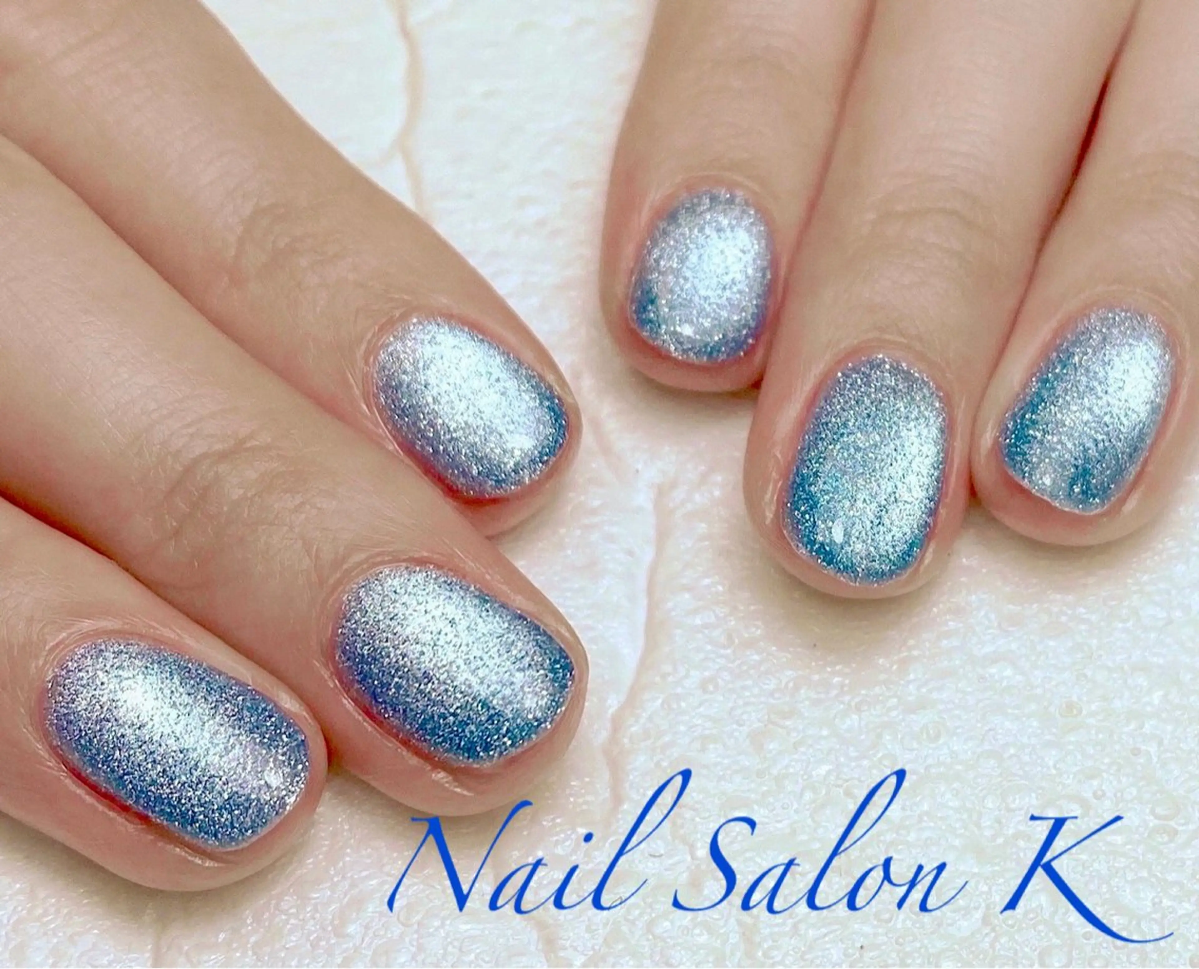 ネイル フラッシュネイル マグネットネイル ハンドネイル Nail Salon K 🧸美爪育成のネイルデザイン