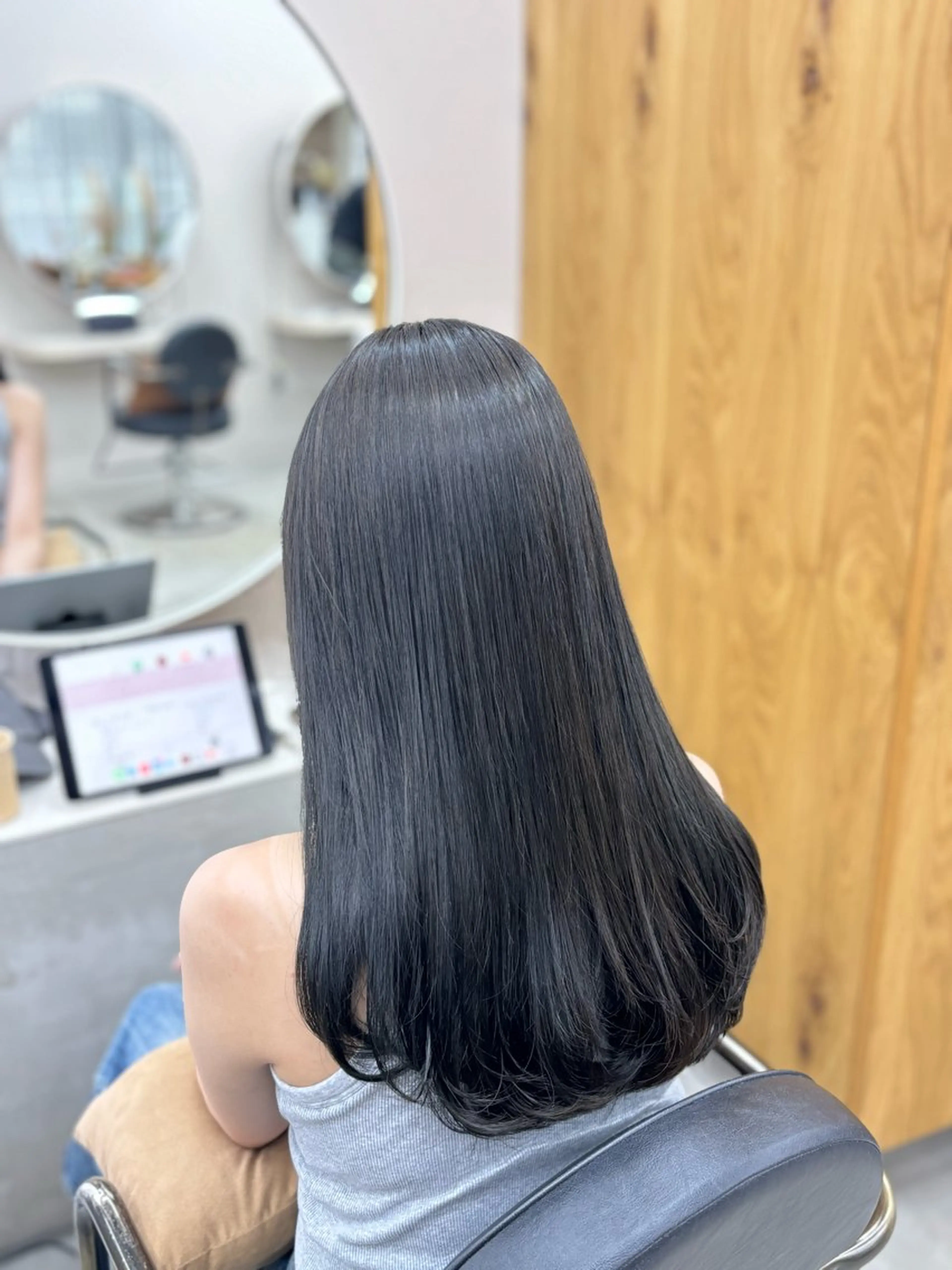 ロング カット 縮毛矯正 韓国ヘア🇰🇷 髪質改善✨️-裕人-のヘアスタイル