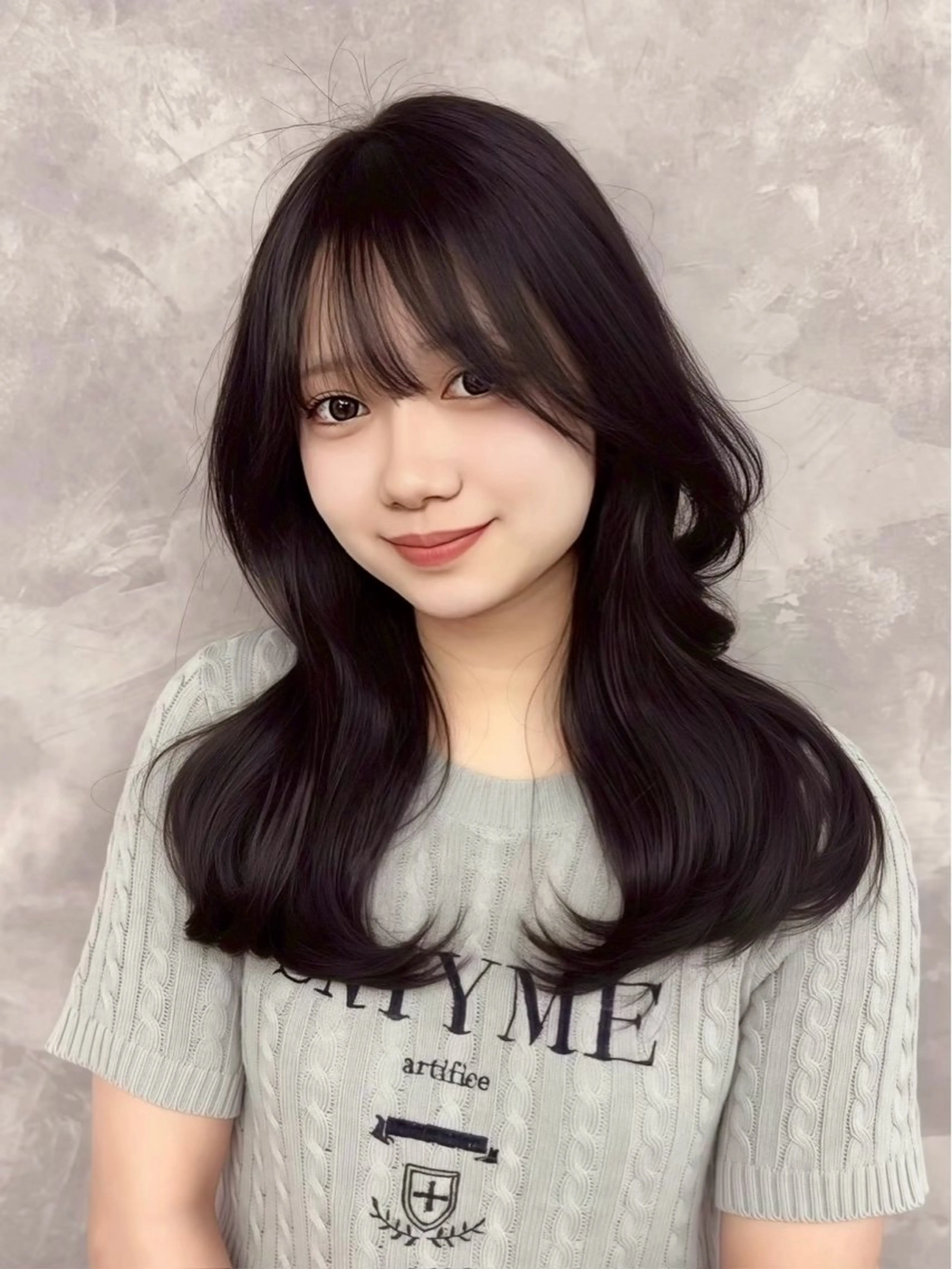 ロング おばた ちひろのヘアスタイル