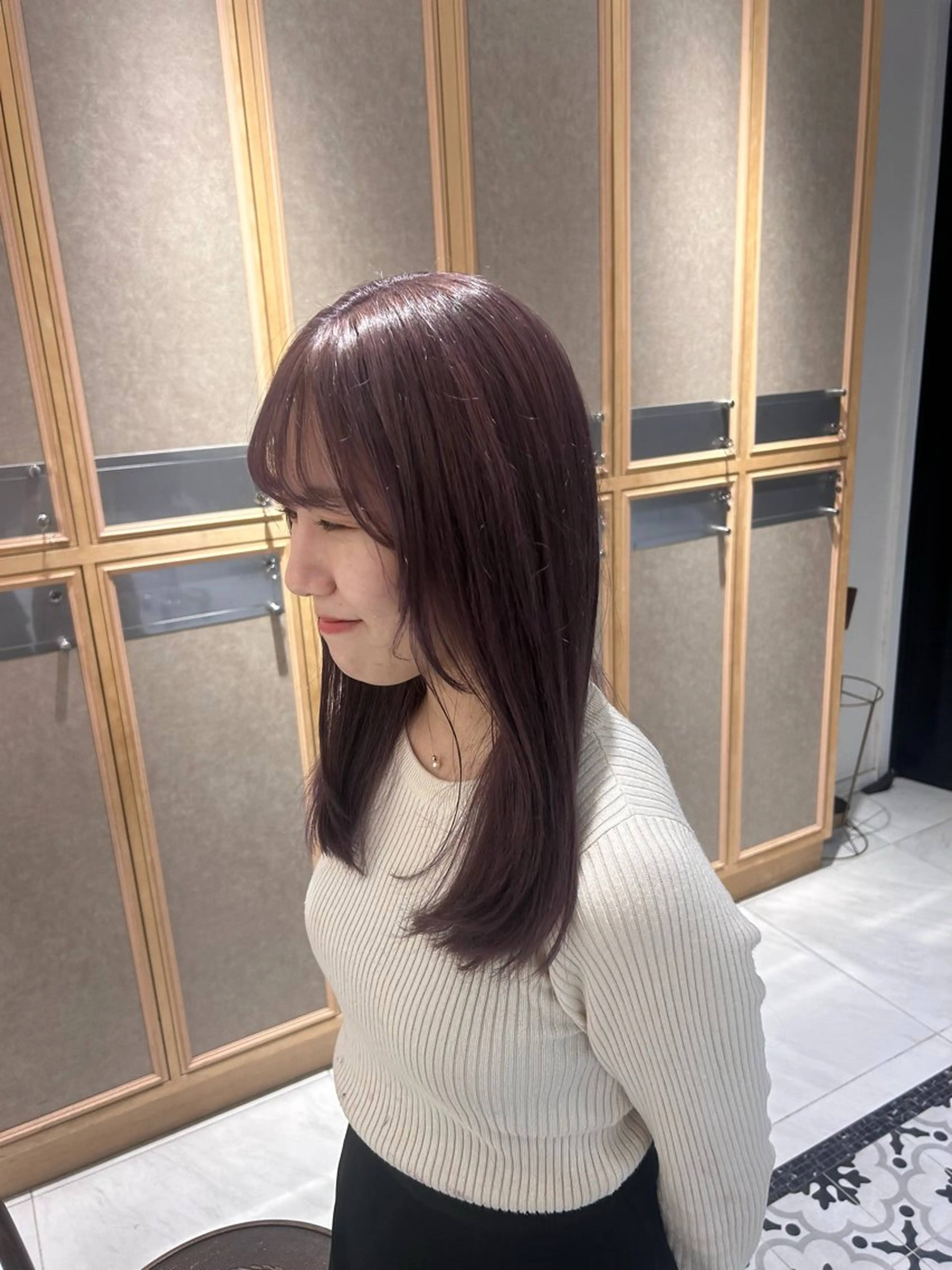 カラー ヘアカラー トリートメント ヘッドスパ ヘアセット miko🪽地毛風/ ハイトーン/レイヤーのヘアスタイル