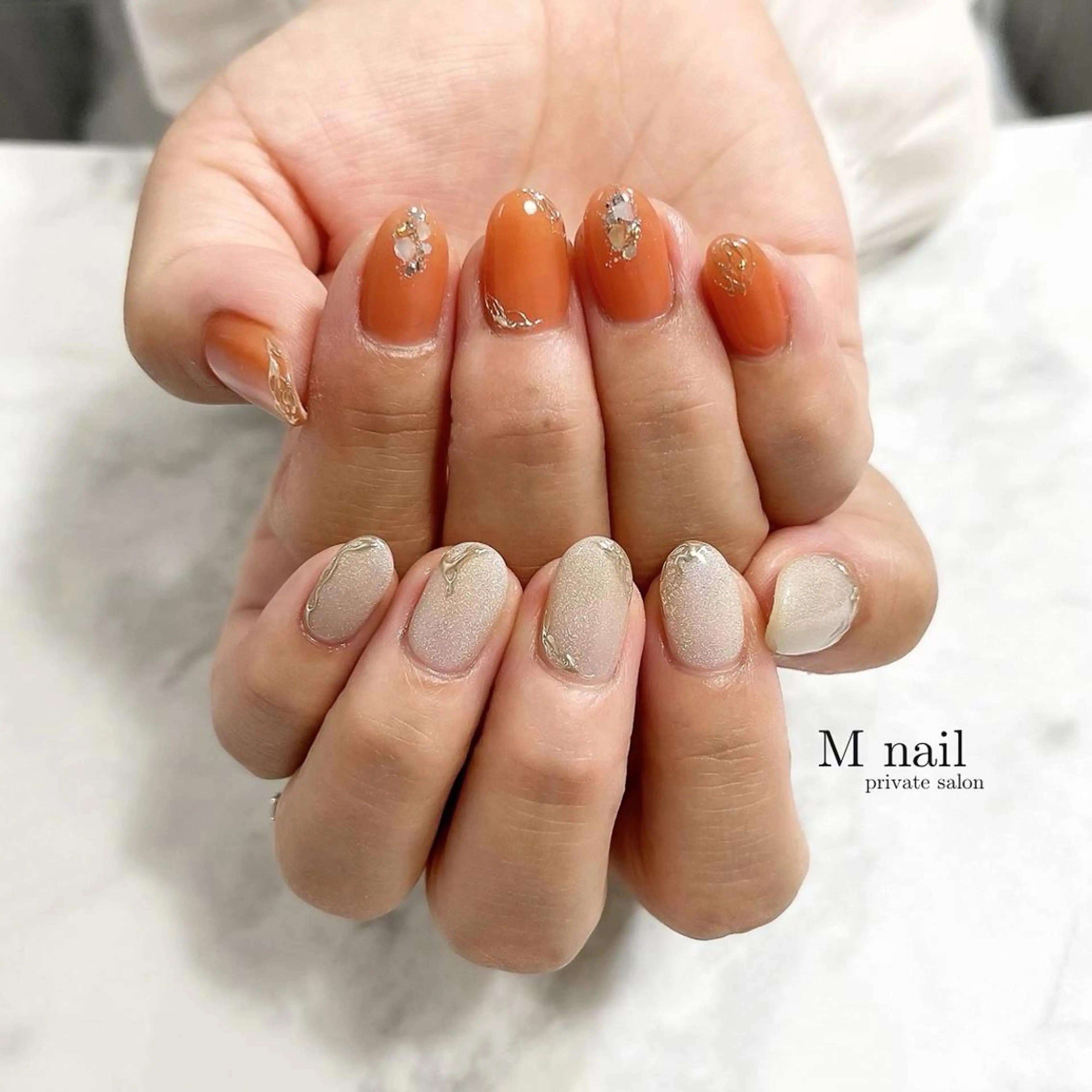 ネイル ハンドネイル M nailのネイルデザイン