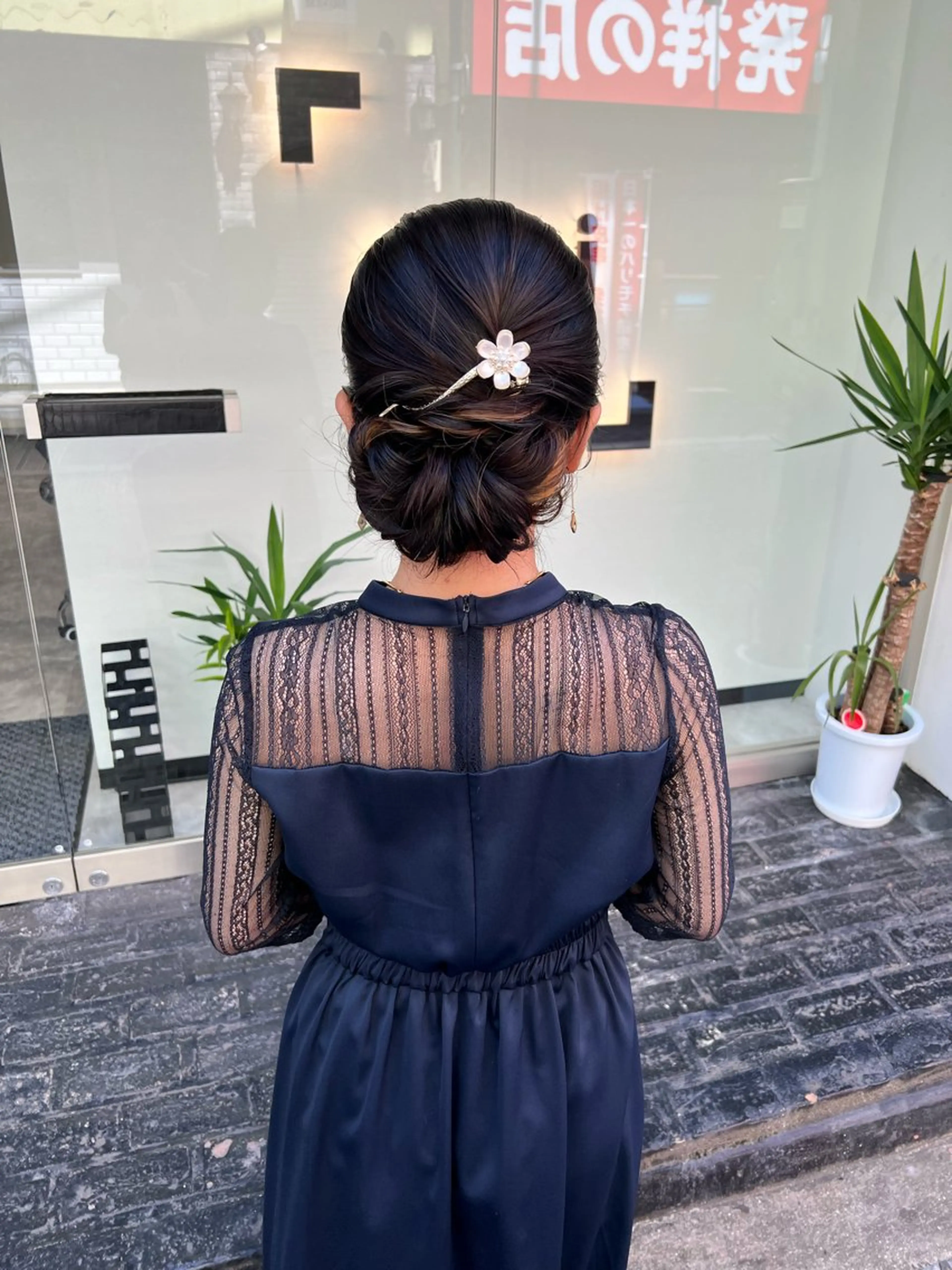 ロング カラー ヘアアレンジ 「sumi」 AMIのヘアスタイル