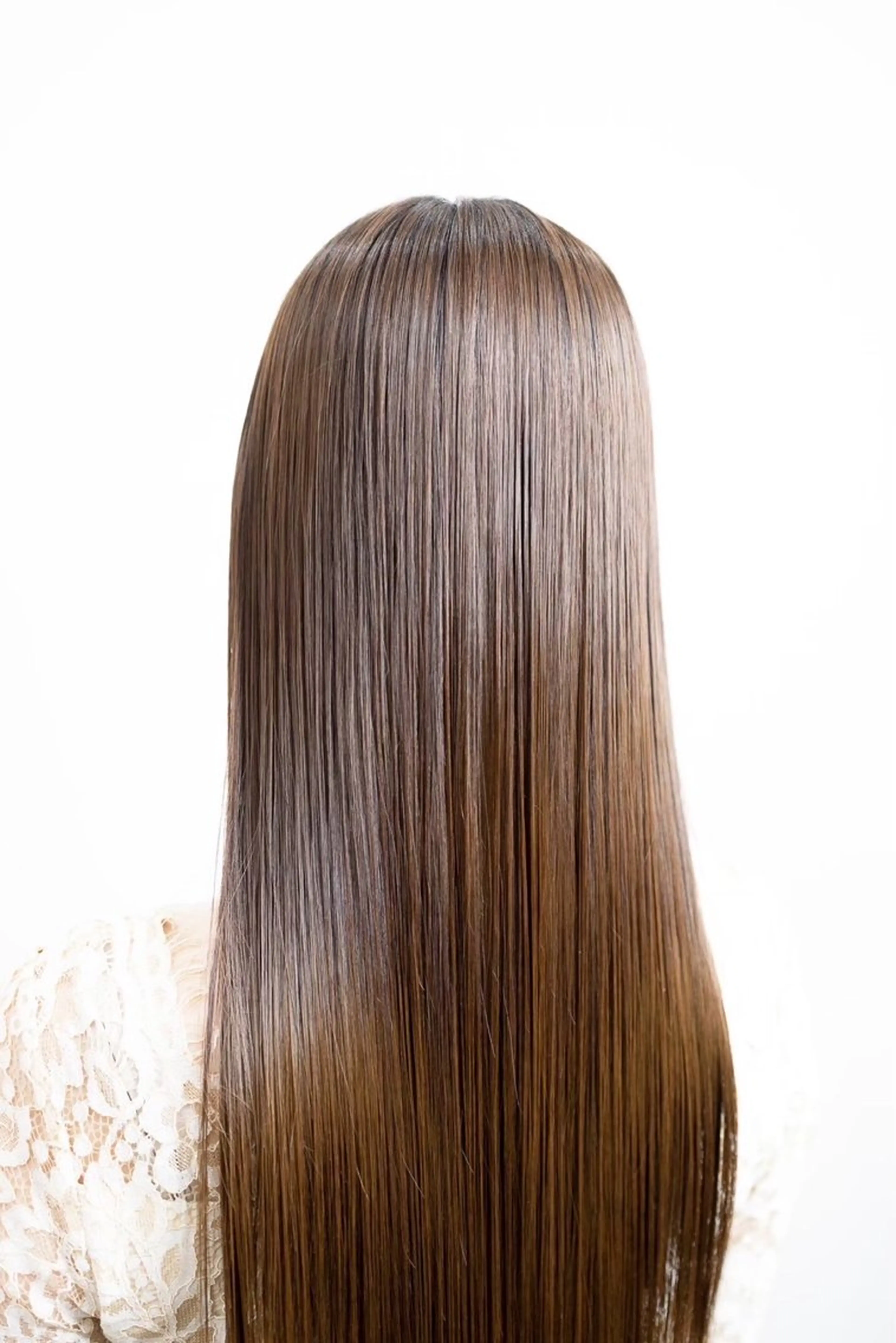 ロング カット ヘアカラー 縮毛矯正 💎髪質改善専門 jewel boxのヘアスタイル