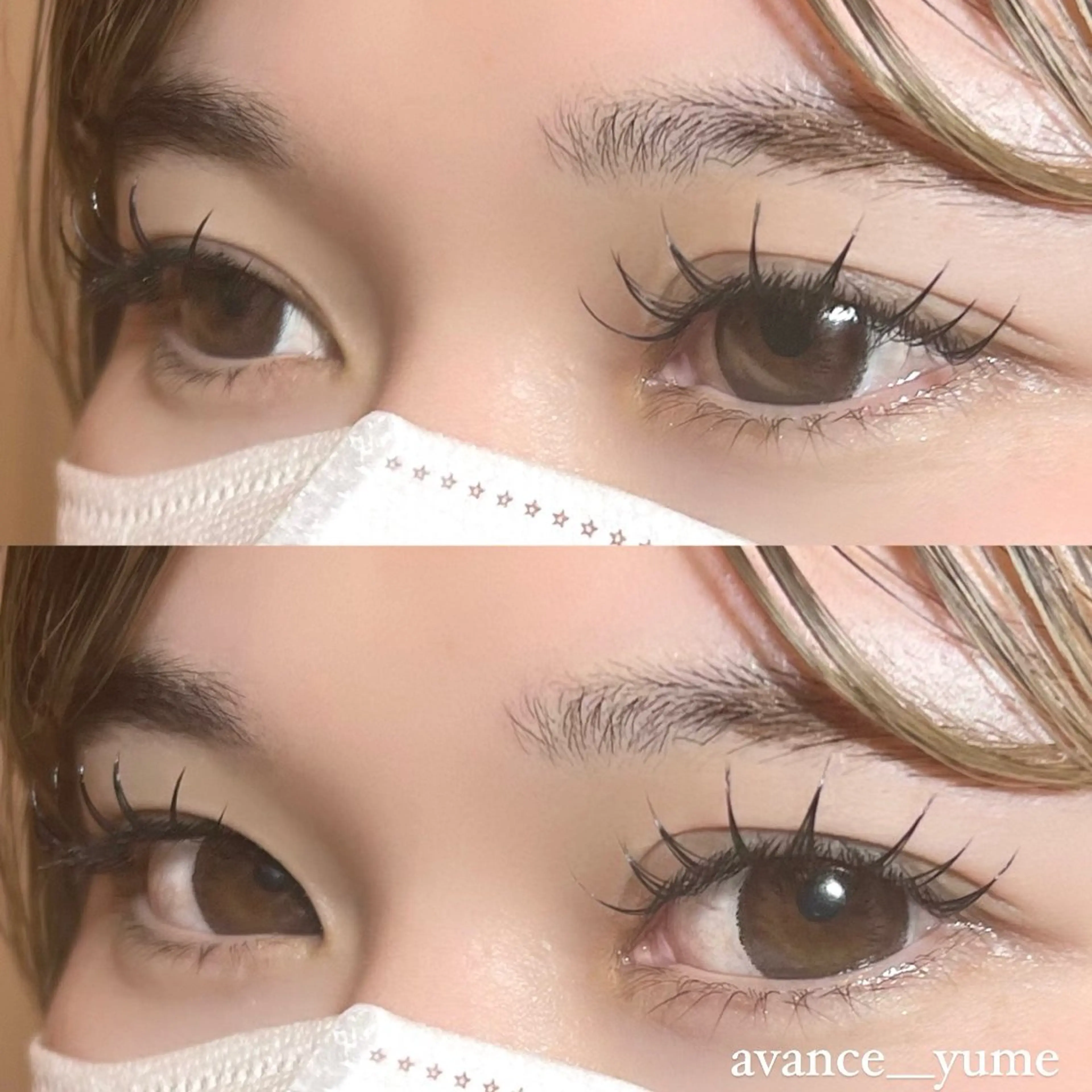 マツエク・マツパ 田岡 奈々美のマツエク・マツパデザイン