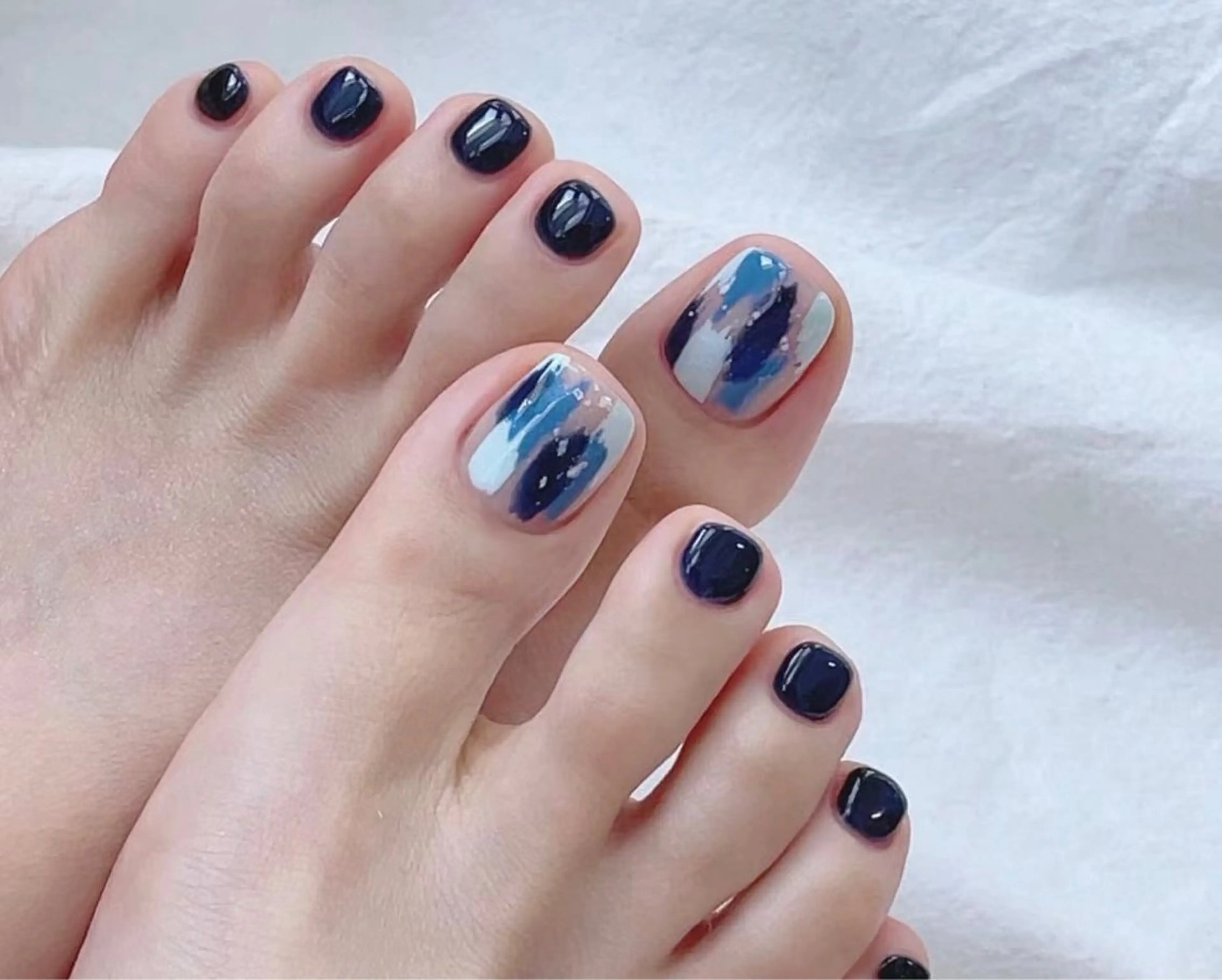 [foot]フット60分つけ放題(シンプル持ち込みデザイン)デザイン2本まで¥6980 <2週間以内お直し無料>の写真