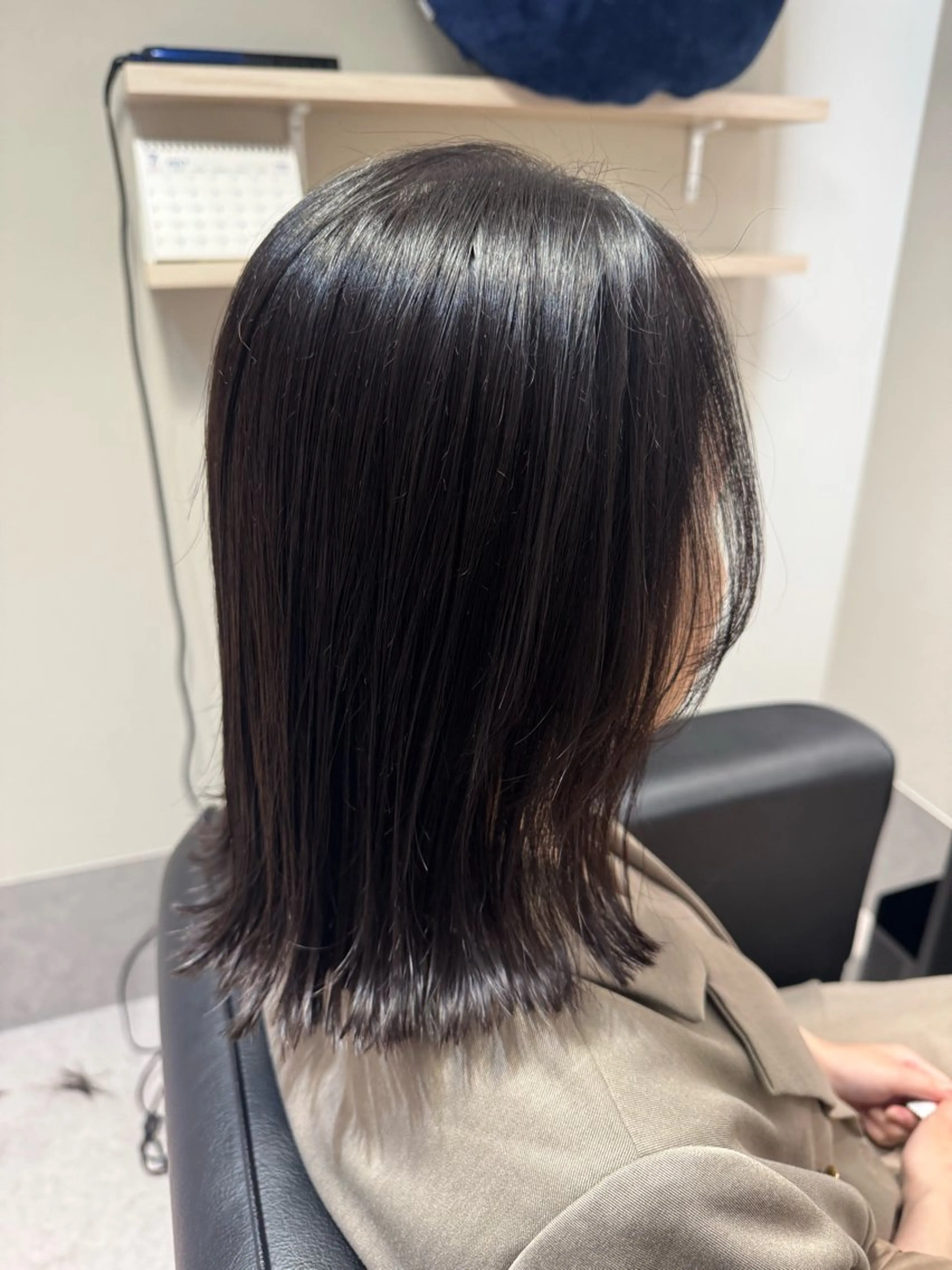 ミディアム 外ハネヘア CLUTCHmuk. AIRI／完全個室のヘアスタイル