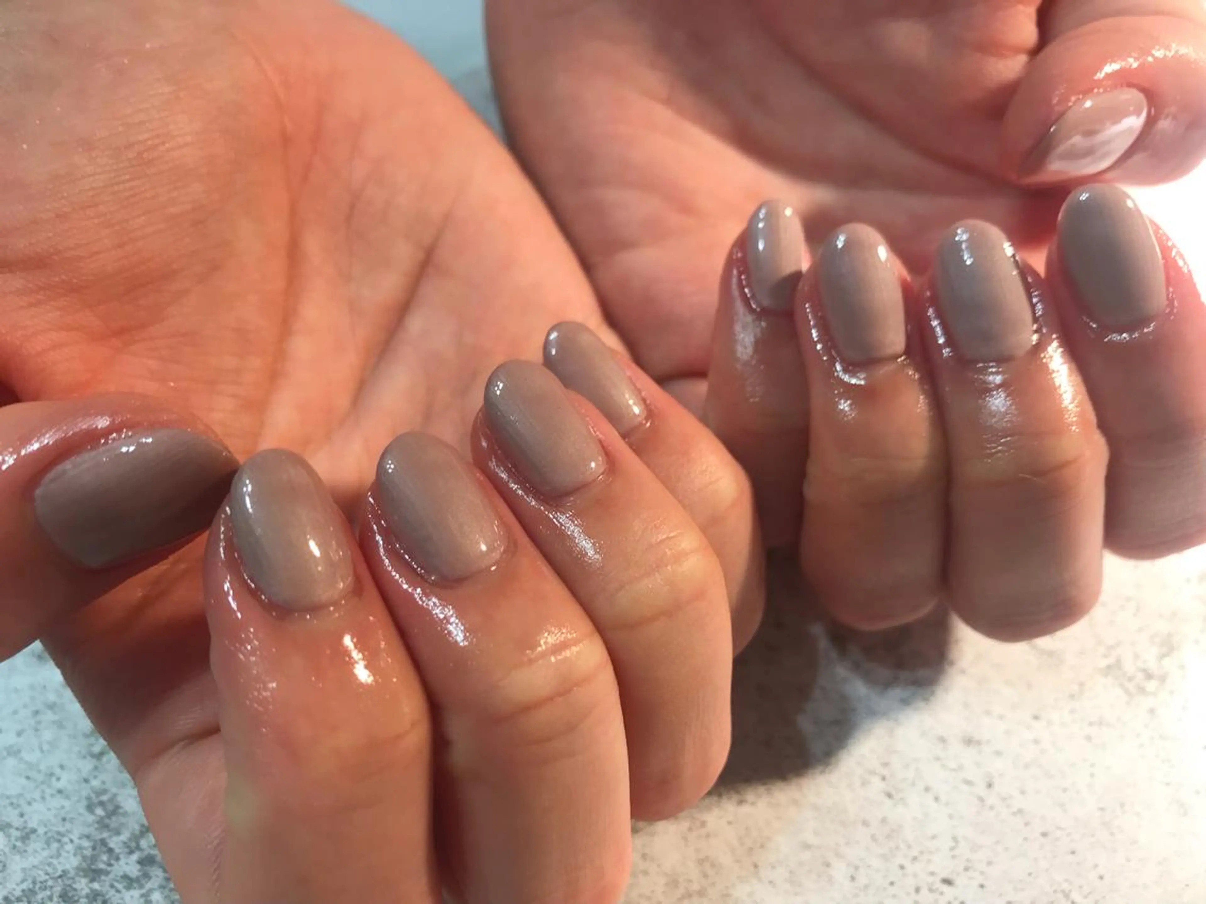 ネイル オフィスネイル ワンカラーネイル シンプルネイル ハンドネイル Kimura Yukoのネイルデザイン