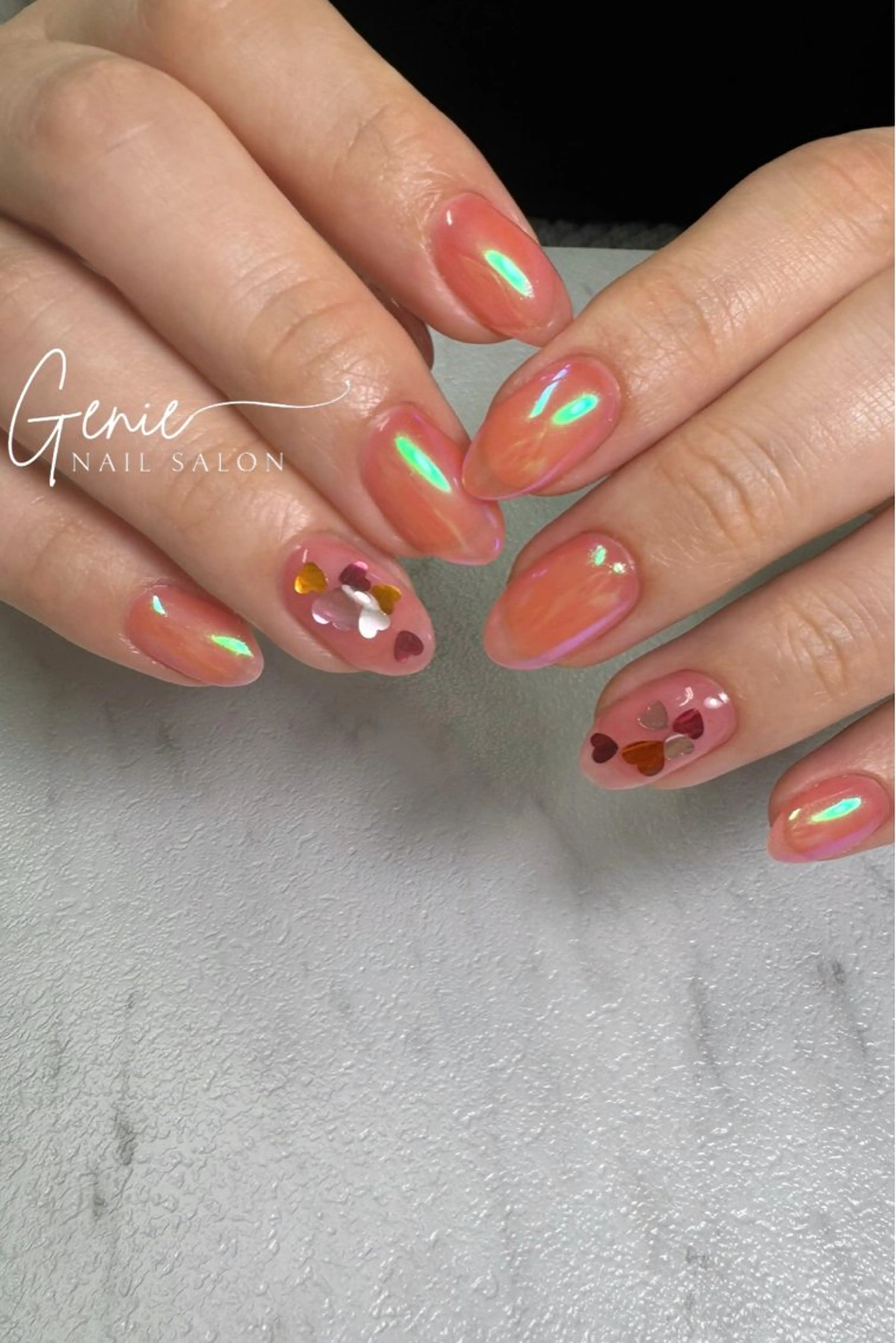 ネイル ニュアンスネイル ハンドネイル Nail salon Genieのネイルデザイン