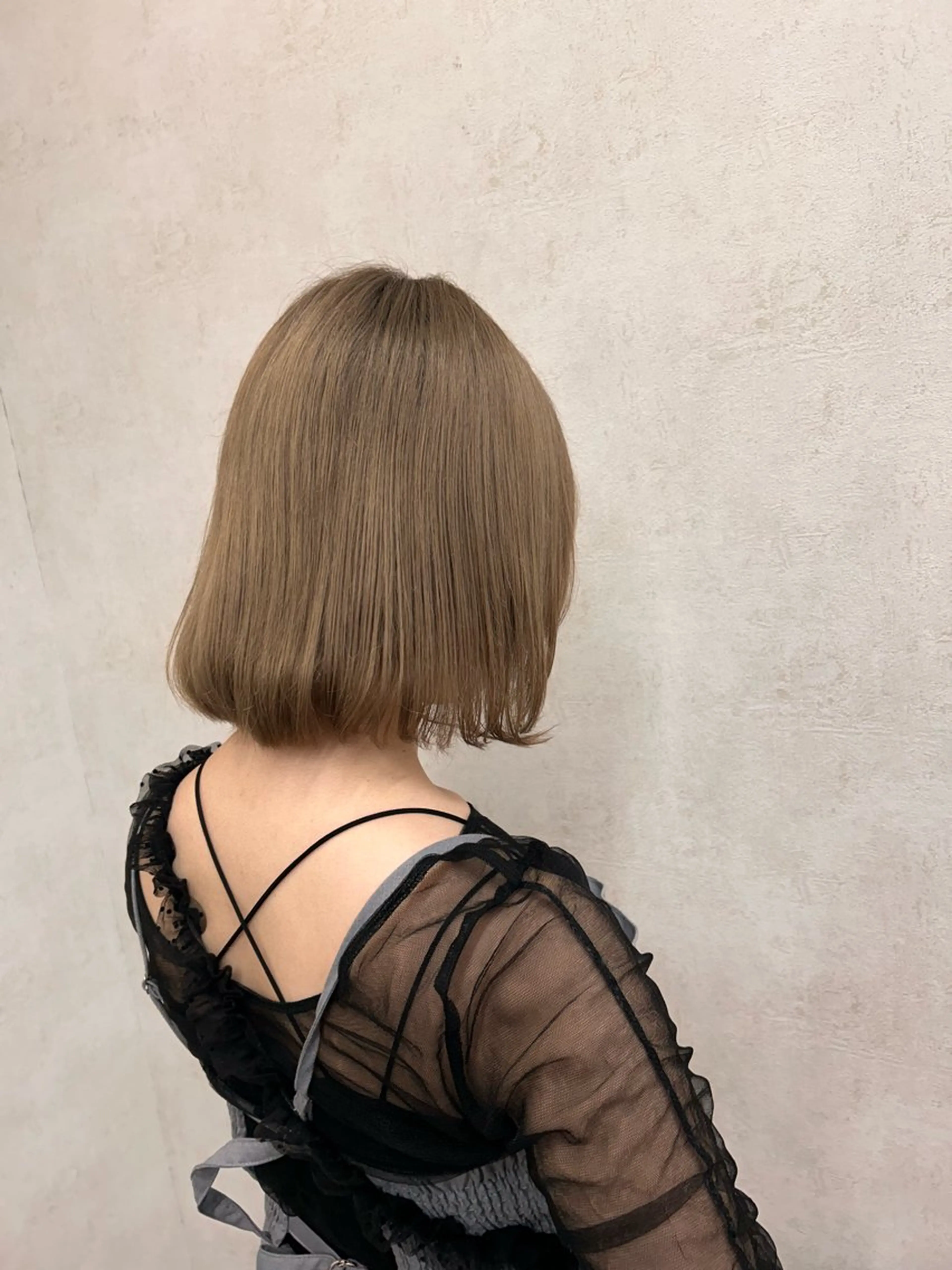 ミディアム ヘアカラー 艶カラー🌟 kanonのヘアスタイル