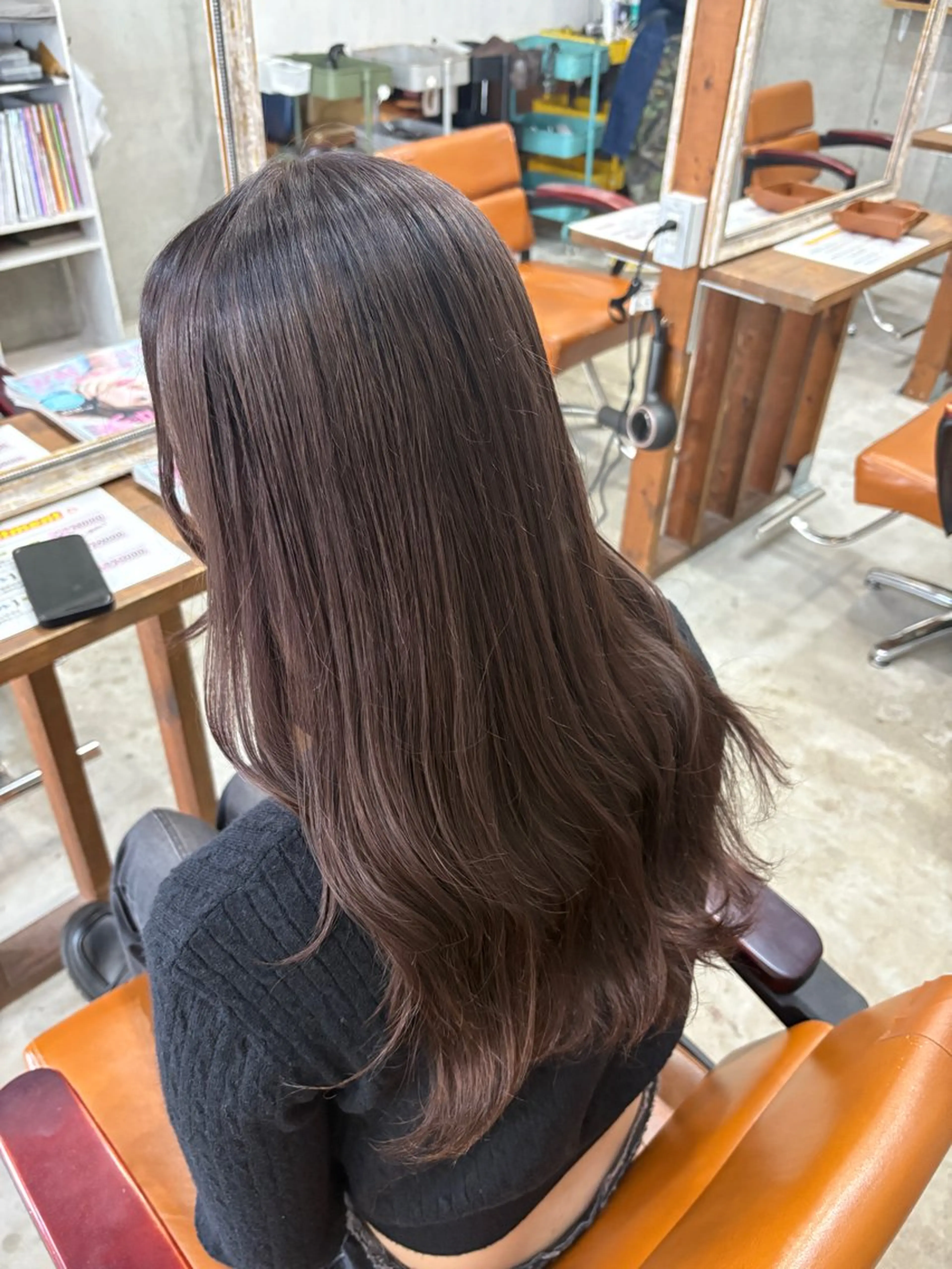 ロング カット ヘアカラー Trip 香椎所属・Yukino/ 透明カラー🫧のヘアスタイル