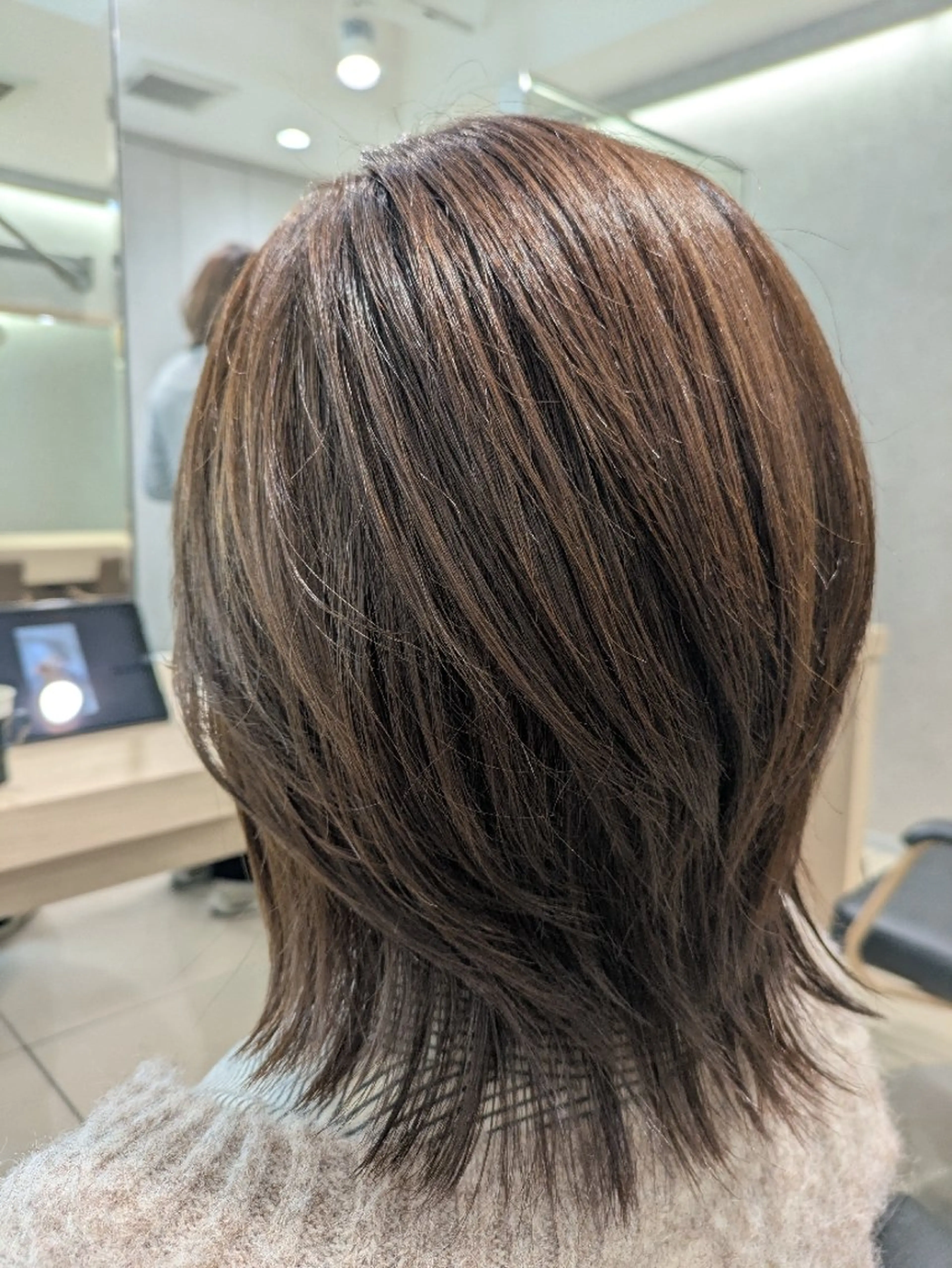 ミディアム ボブ ウルフカット Director金野 麻衣子のヘアスタイル