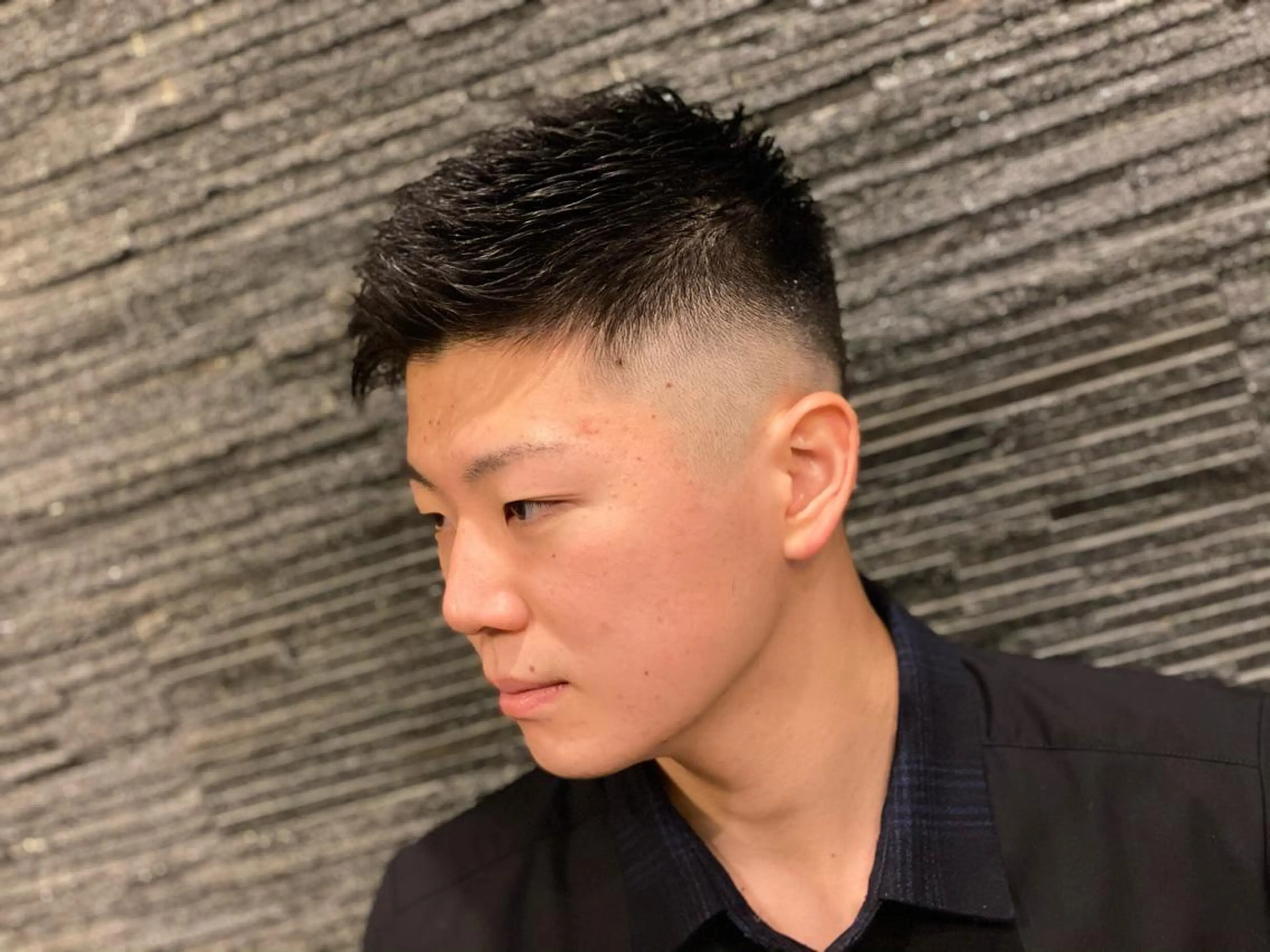 ショート メンズ 浅見 天翔のヘアスタイル