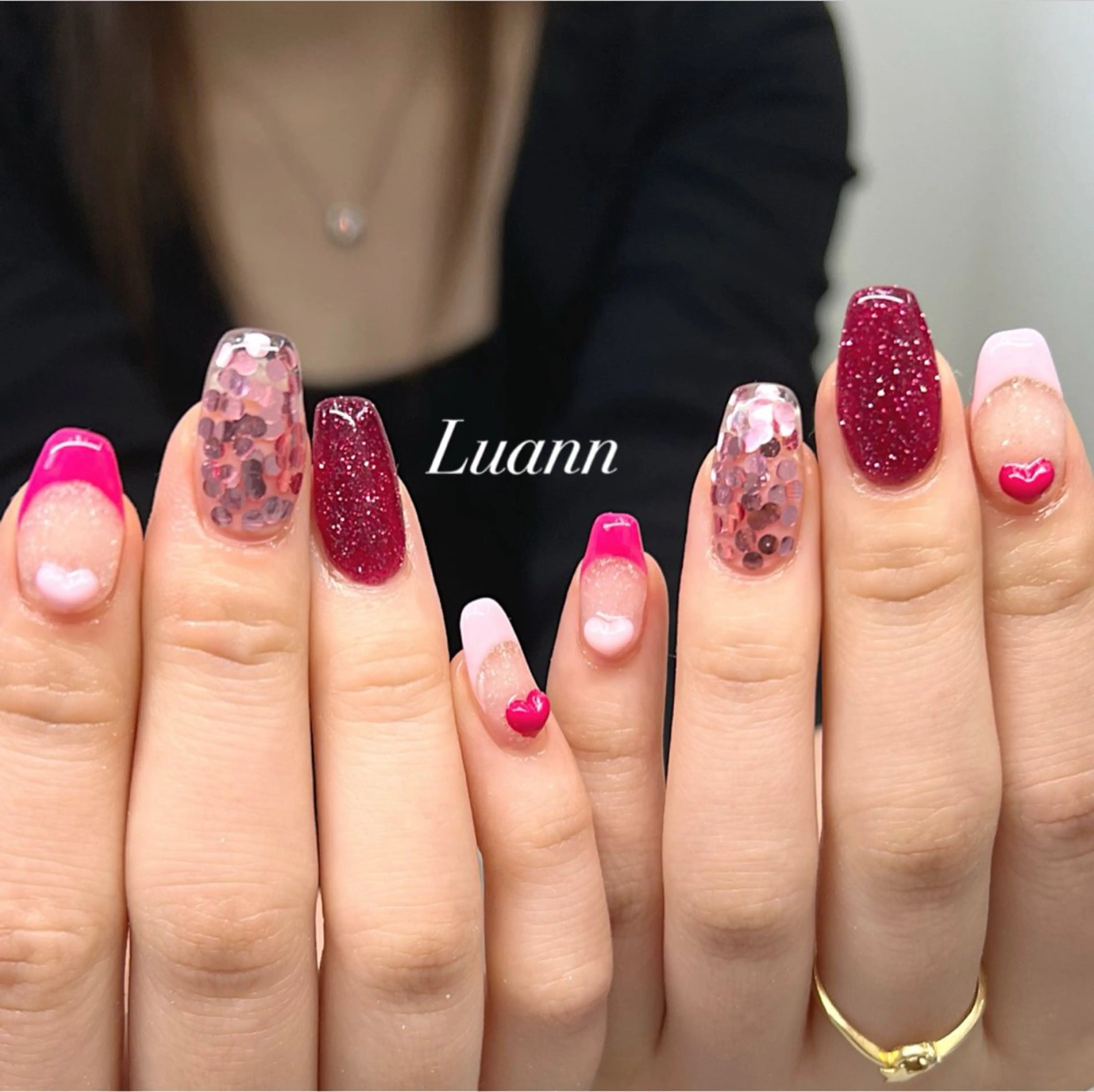 ネイル ハンドネイル Luann nail Sakiのネイルデザイン