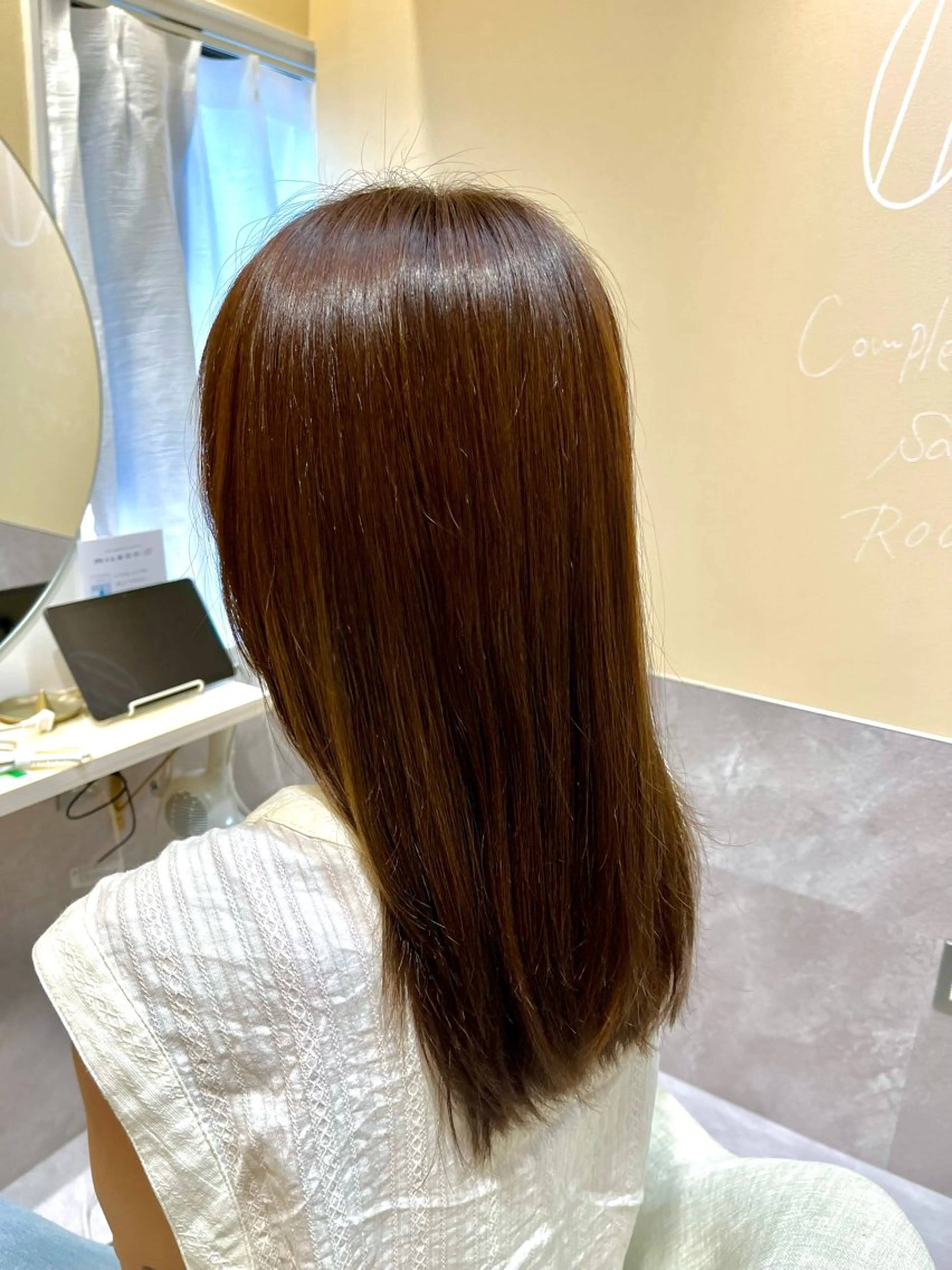 ロング 西田 優作のヘアスタイル