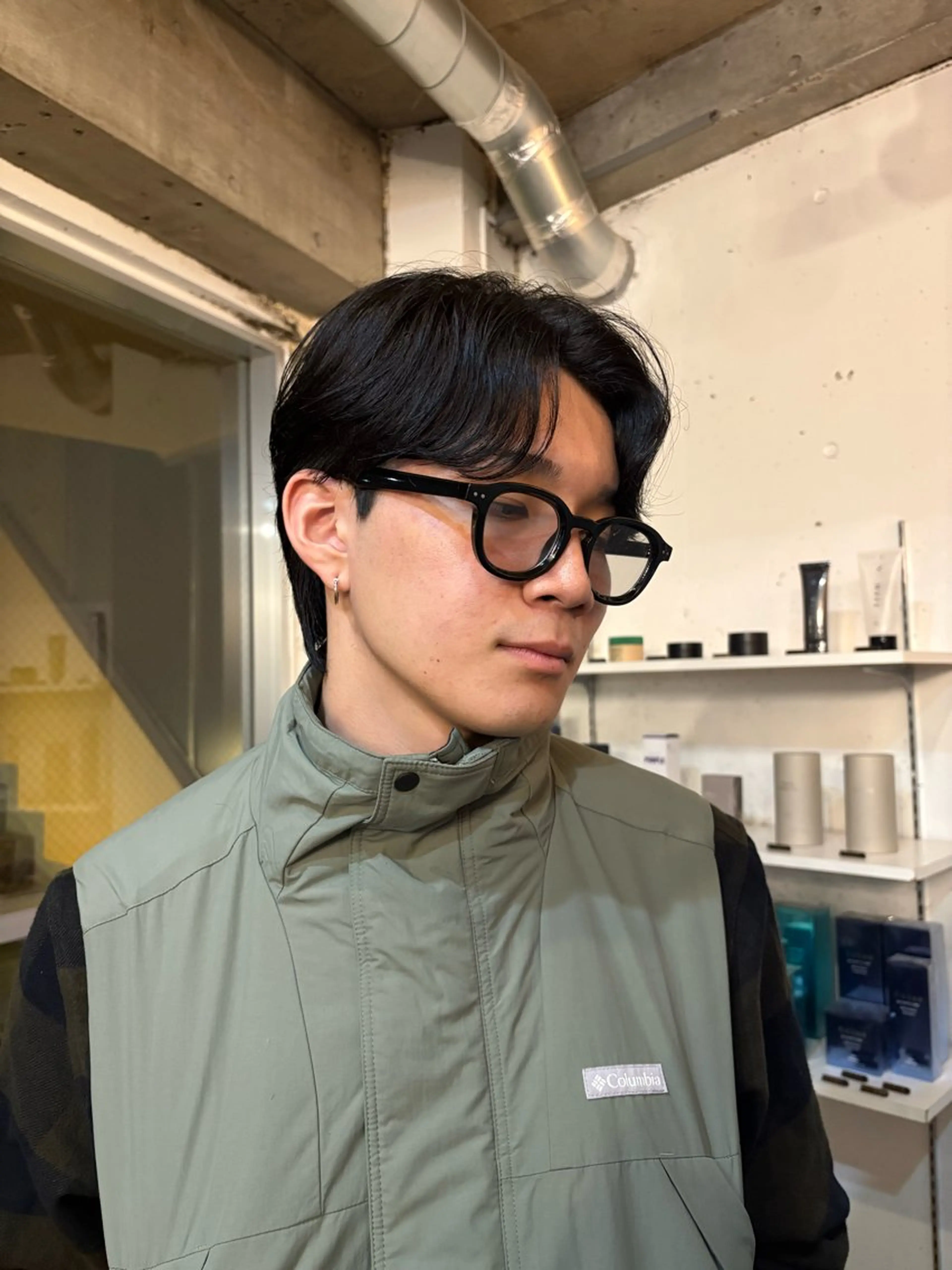 パーマ メンズ メンズパーマ ニュアンスパーマ カット パーマ 韓国風シャドウパーマ /特化廣田歩のヘアスタイル