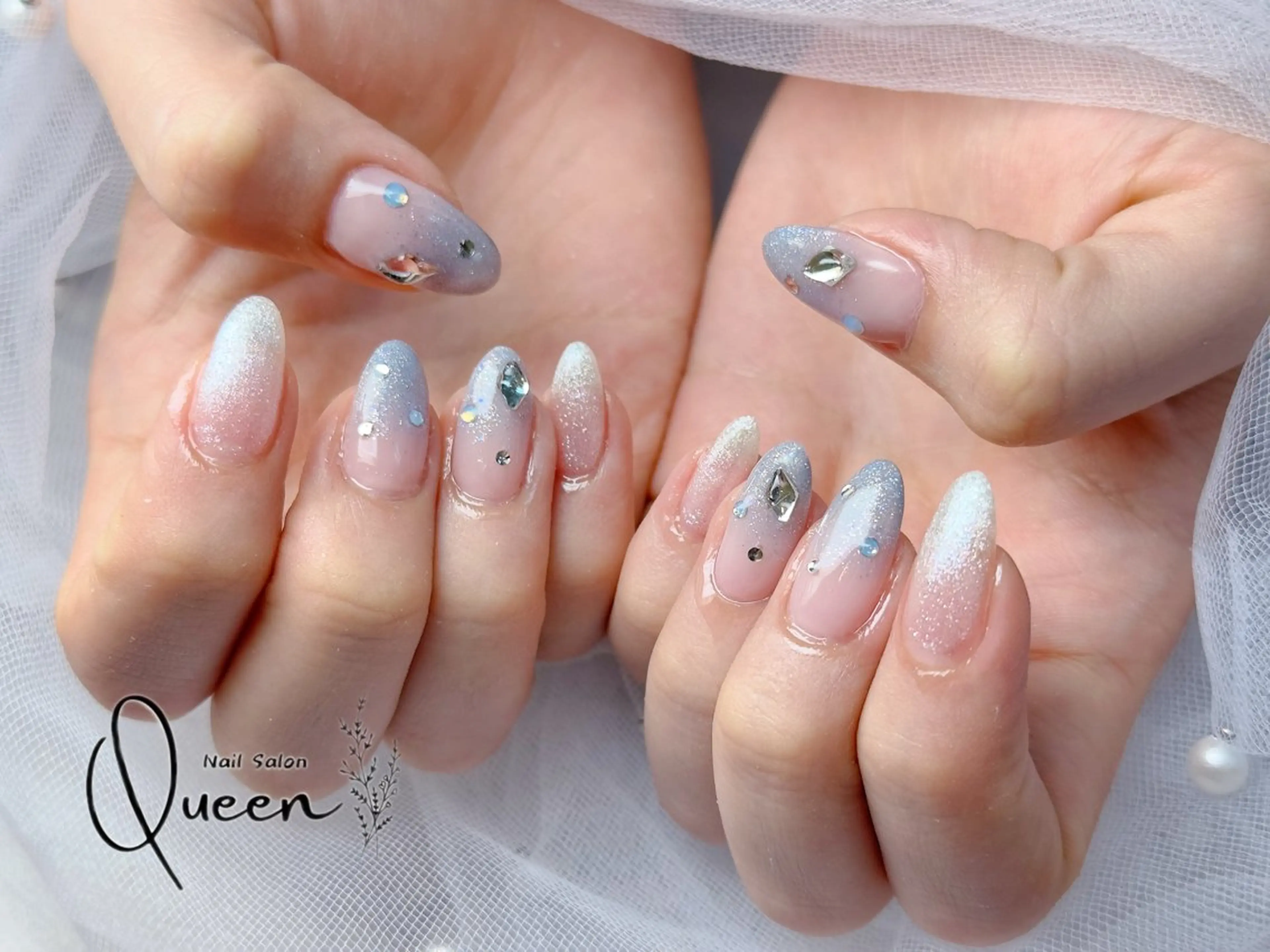 ネイル ハンドネイル Queennail 北堀江AYAのネイルデザイン