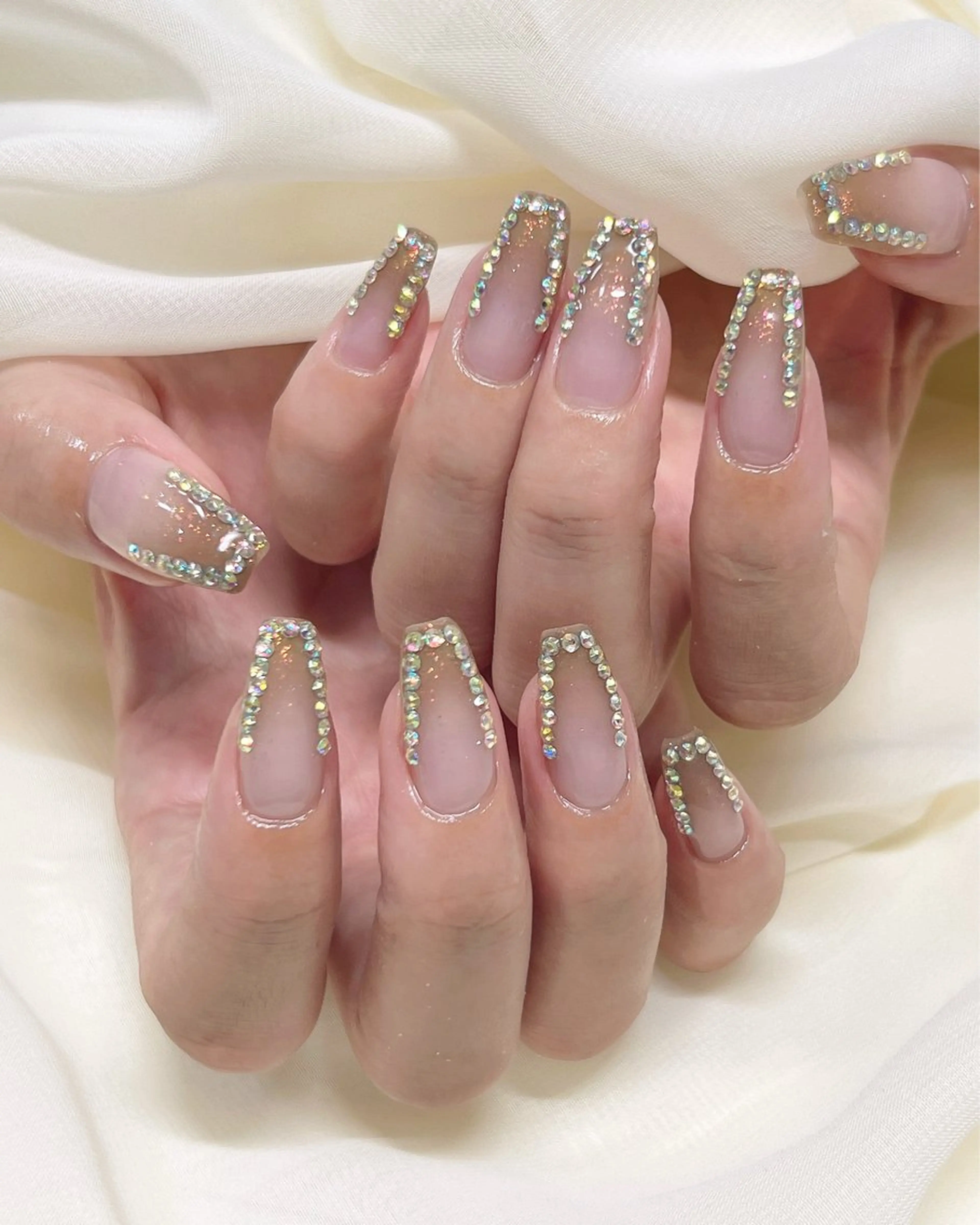ネイル キラキラネイル 持ち込み nail salon MUAのネイルデザイン
