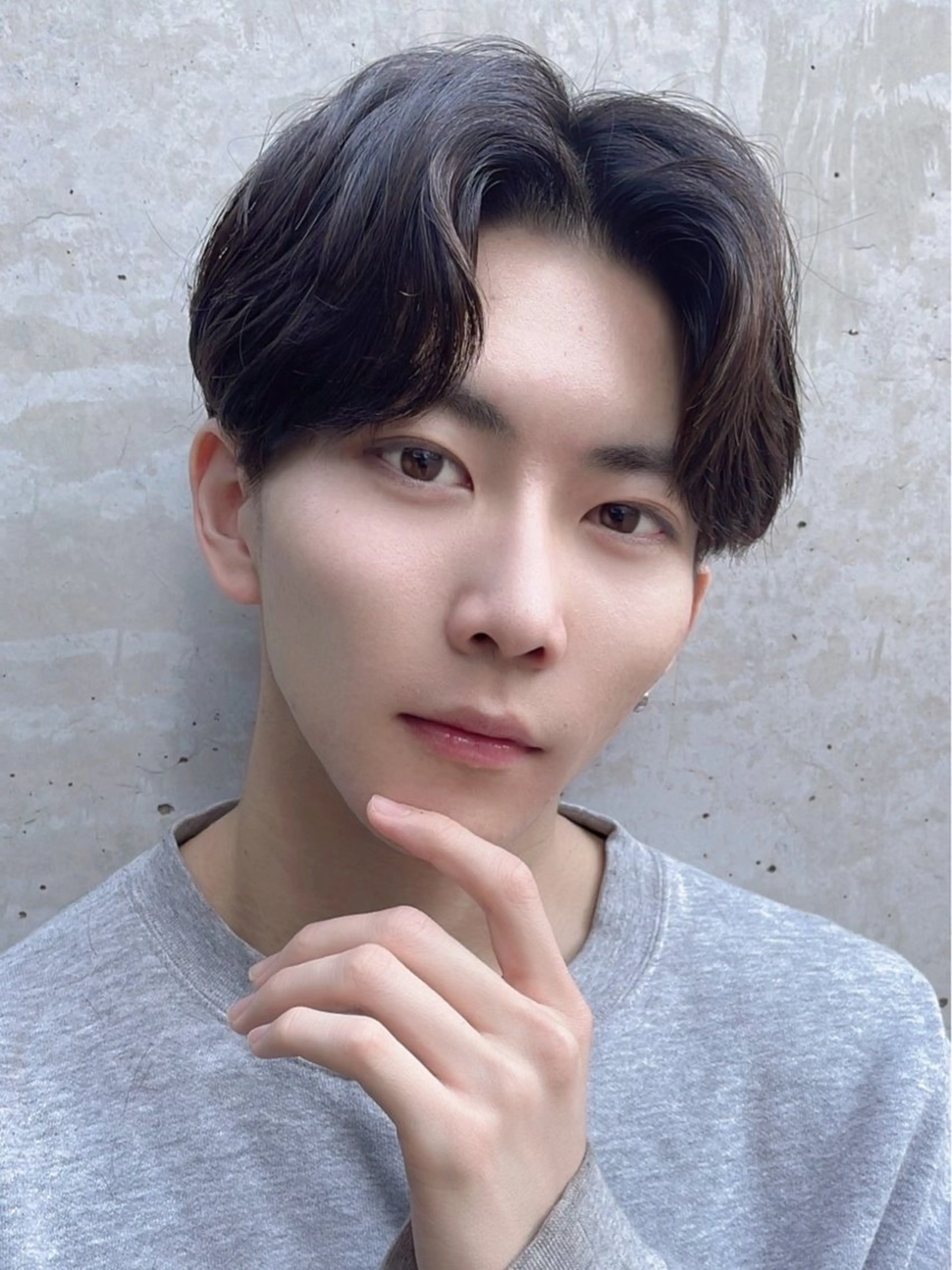 ショート カラー パーマ ヘアアレンジ メンズ マッシュ メンズパーマ ニュアンスパーマ メンズ特化酒井翔太 /メンズカット/名駅のヘアスタイル