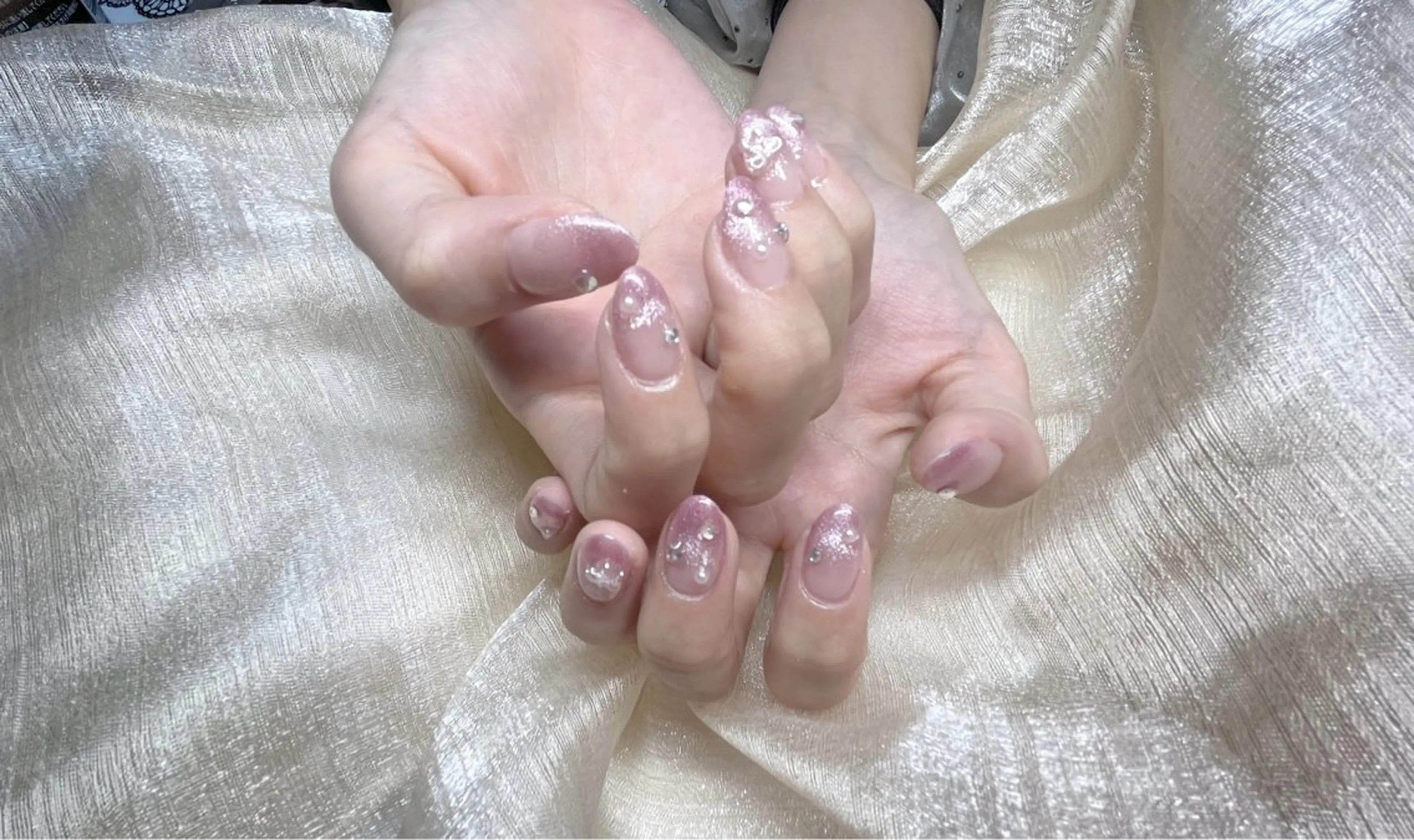 ネイル グラデーション マグネットネイル Azel nail 伊野麗のネイルデザイン